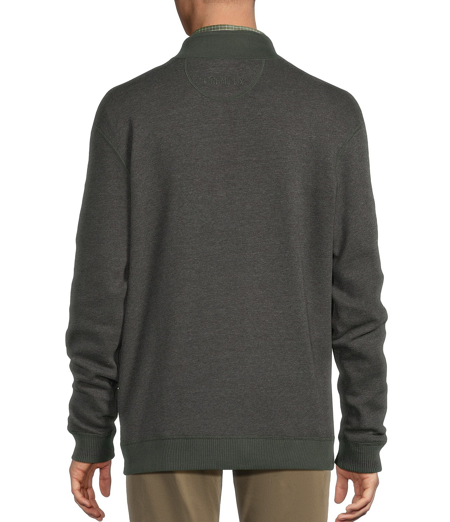 Cremieux Blue Label Reversible Quarter-Zip Pullover