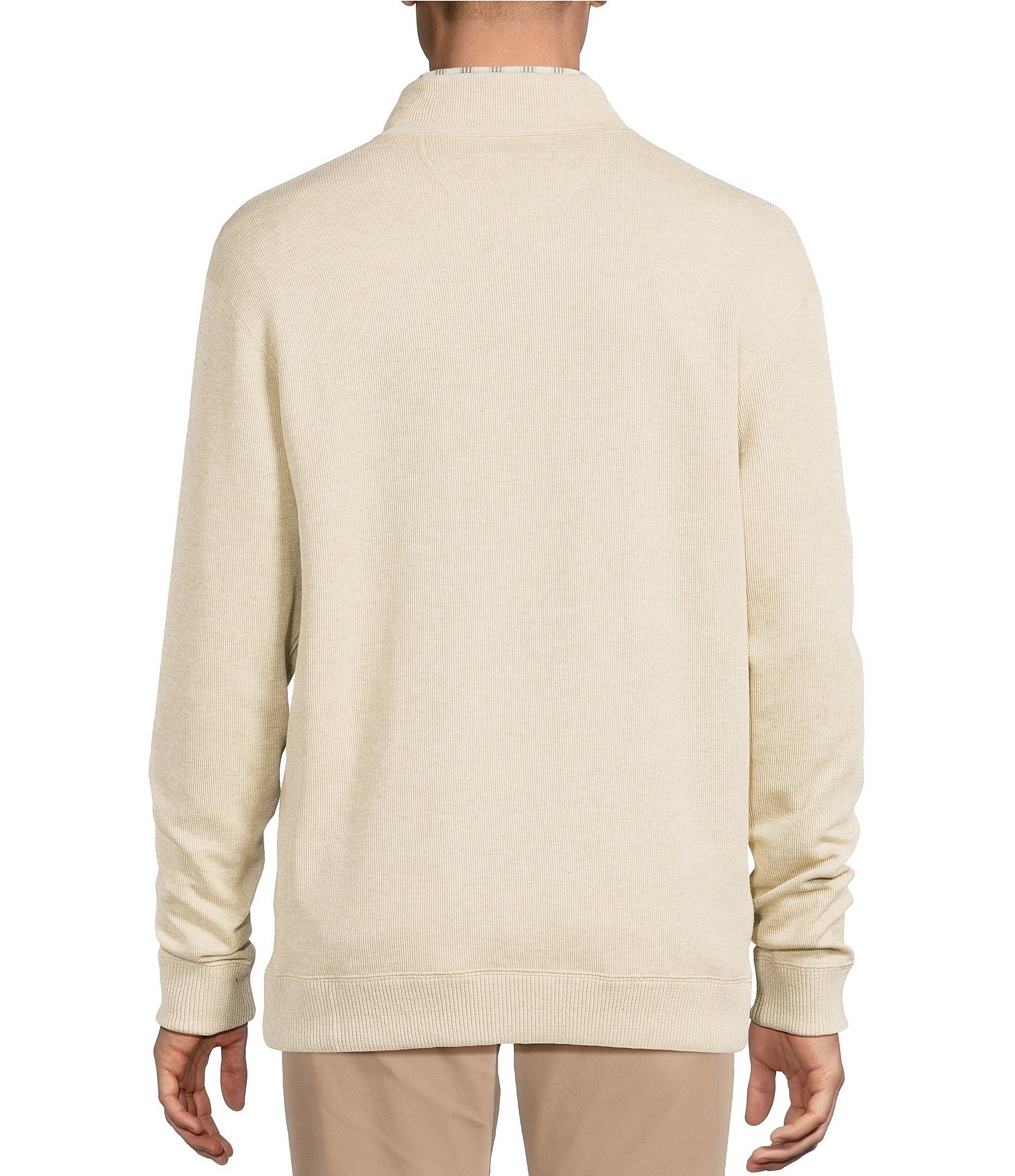 Cremieux Blue Label Reversible Quarter-Zip Pullover