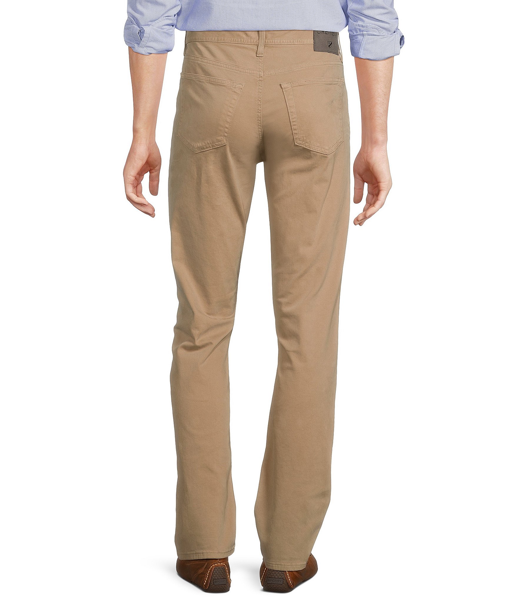 Cremieux Blue Label CMX 5-Pocket Tailored-Fit Sateen Stretch Pants