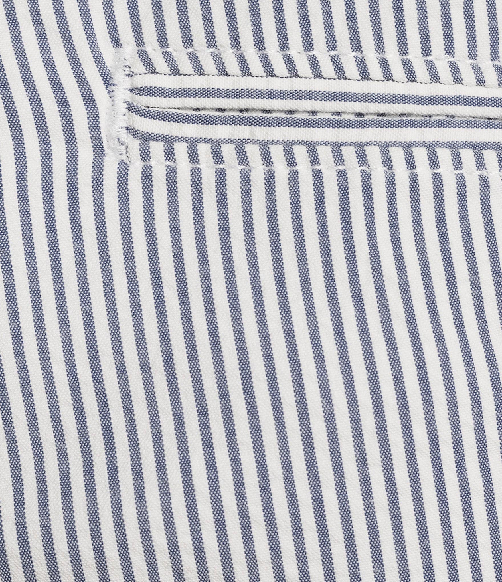 Cremieux Blue Label Soho Tailored Fit Striped Seersucker 7#double; Inseam Shorts