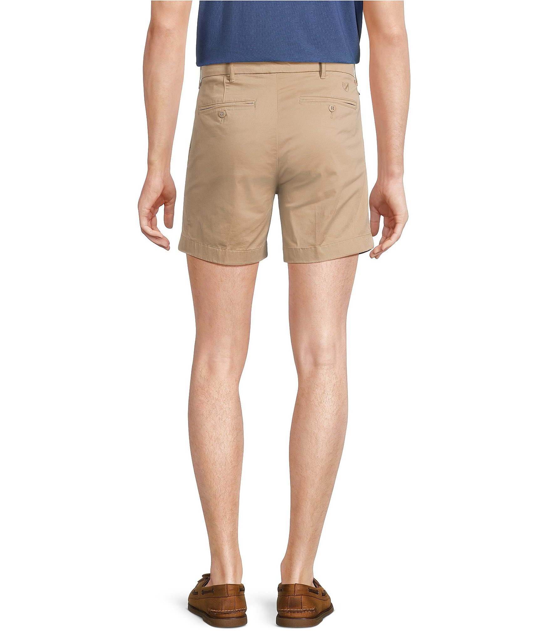Cremieux Blue Label Soho Tailored Fit Garment-Dyed 6#double; Inseam Shorts