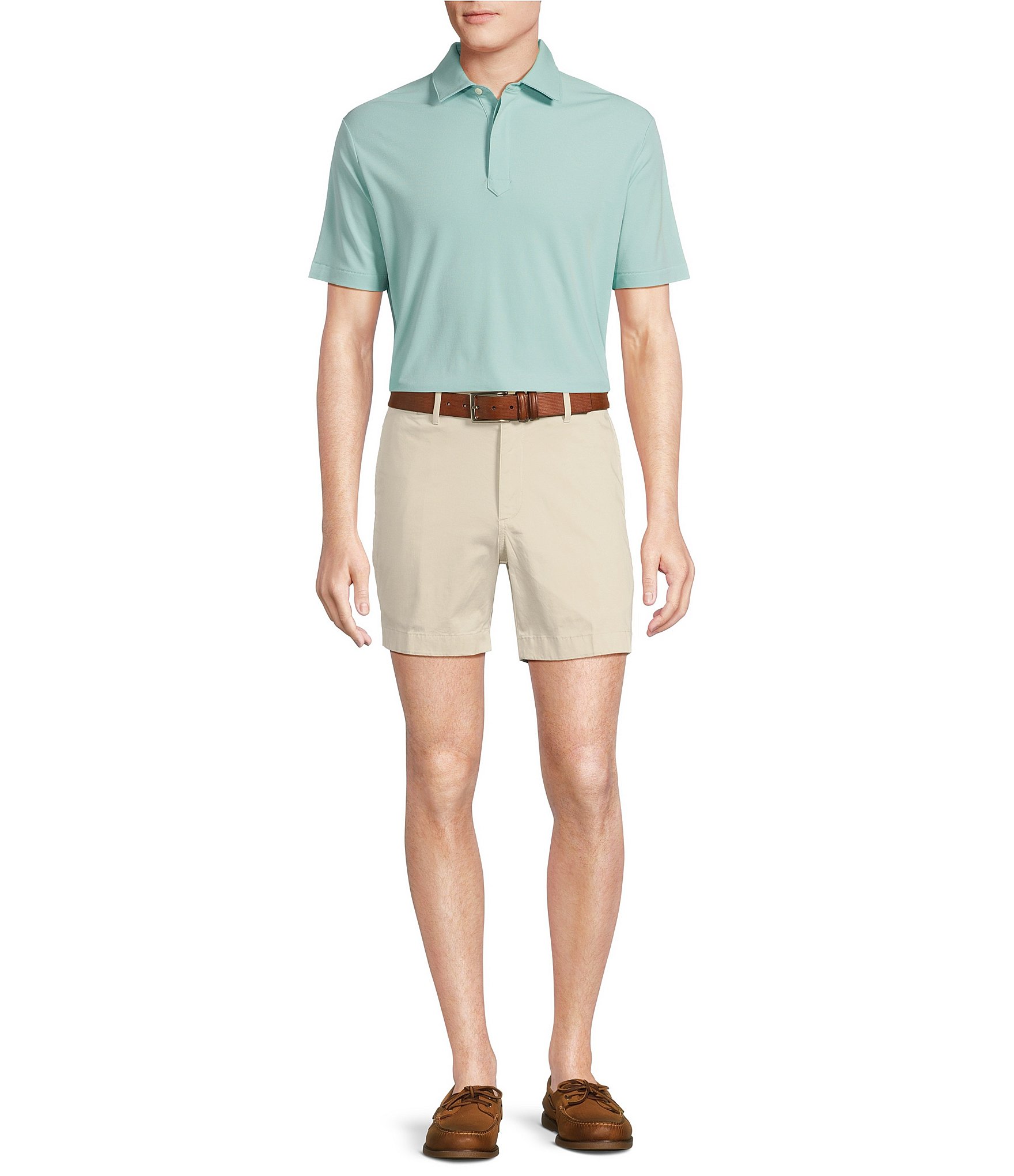 Cremieux Blue Label Soho Tailored Fit Garment-Dyed 6#double; Inseam Shorts
