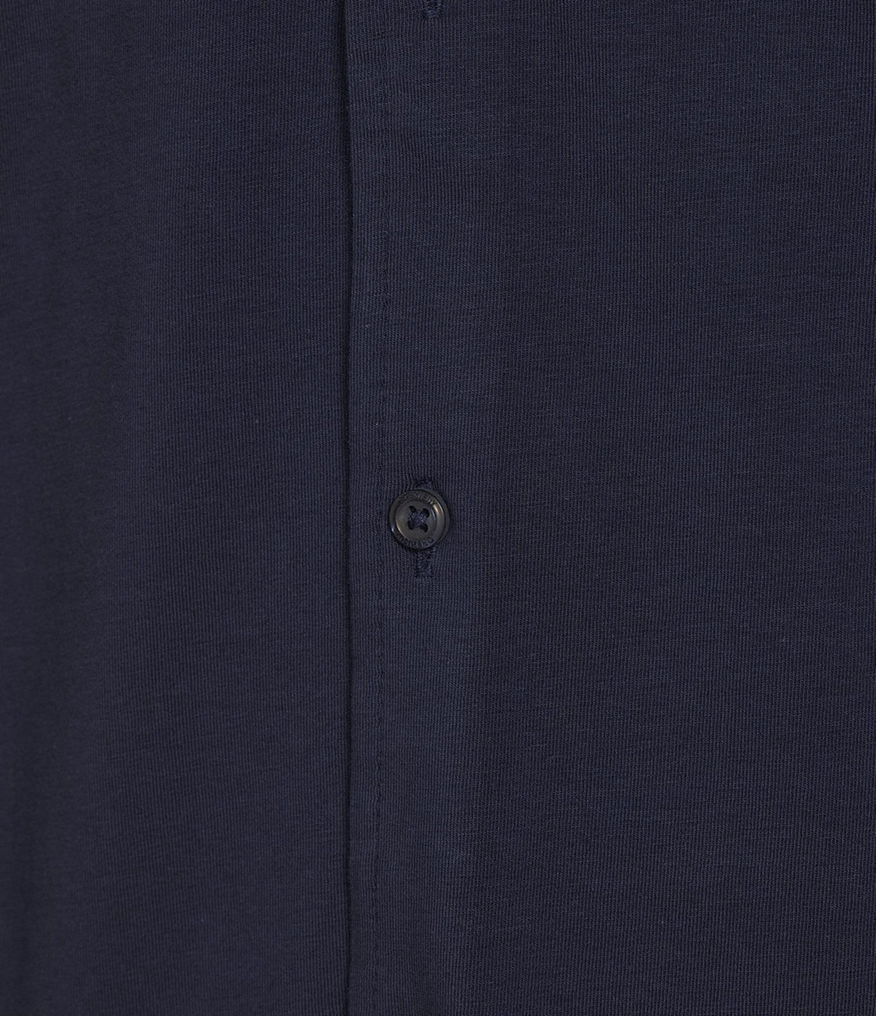 Cremieux Blue Label Solid Coat Front Short Sleeve Shirt