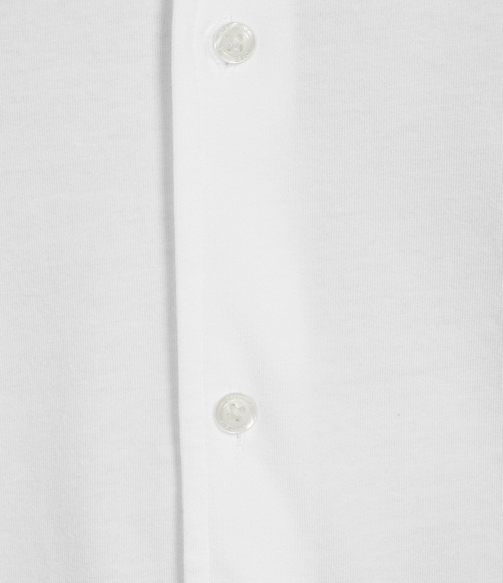 Cremieux Blue Label Solid Coat Front Short Sleeve Shirt