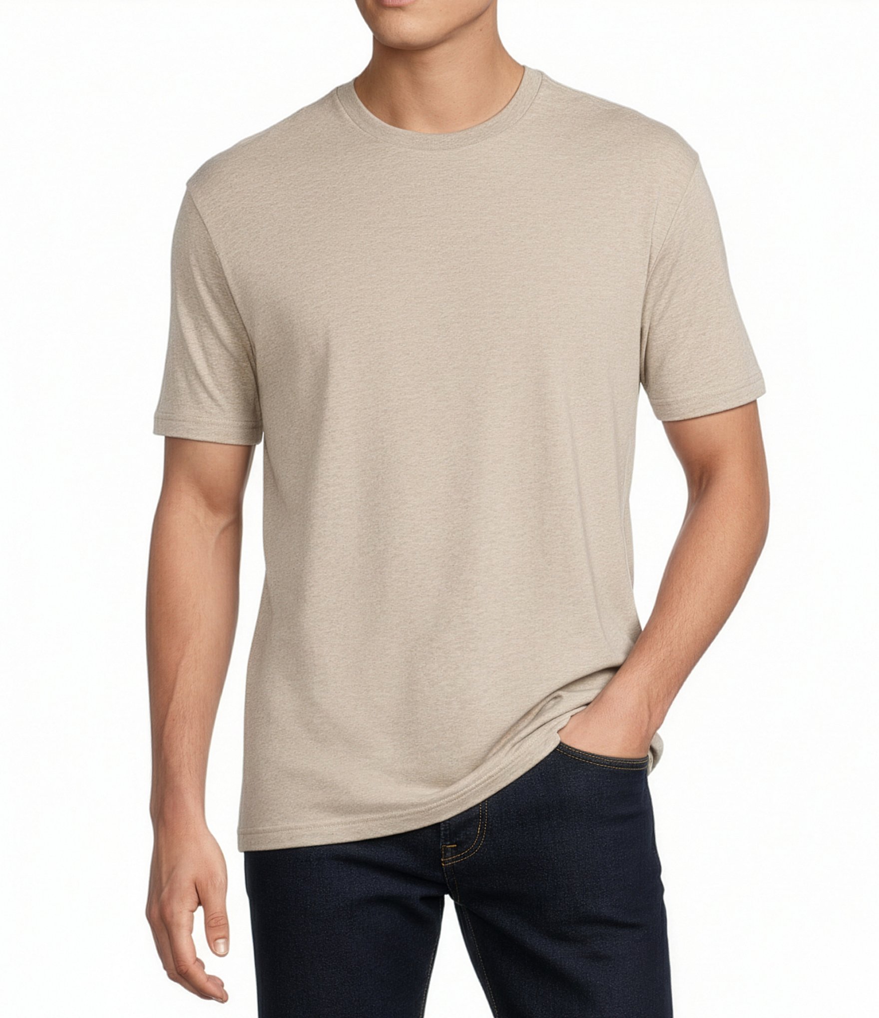 Cremieux Blue Label Solid Crewneck Short Sleeve T-Shirt