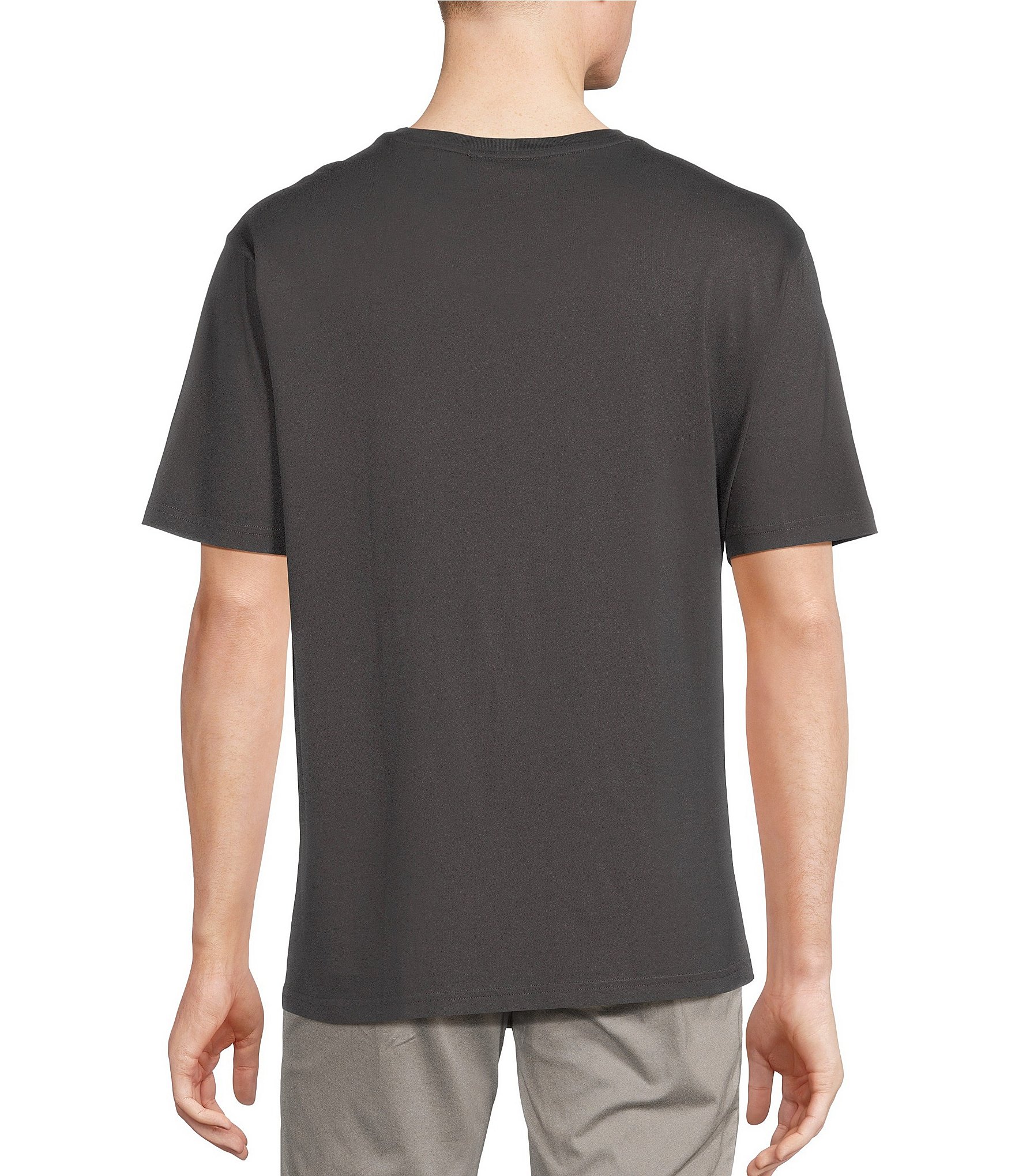 Cremieux Blue Label Solid Garment Dyed Crewneck Short Sleeve T-Shirt