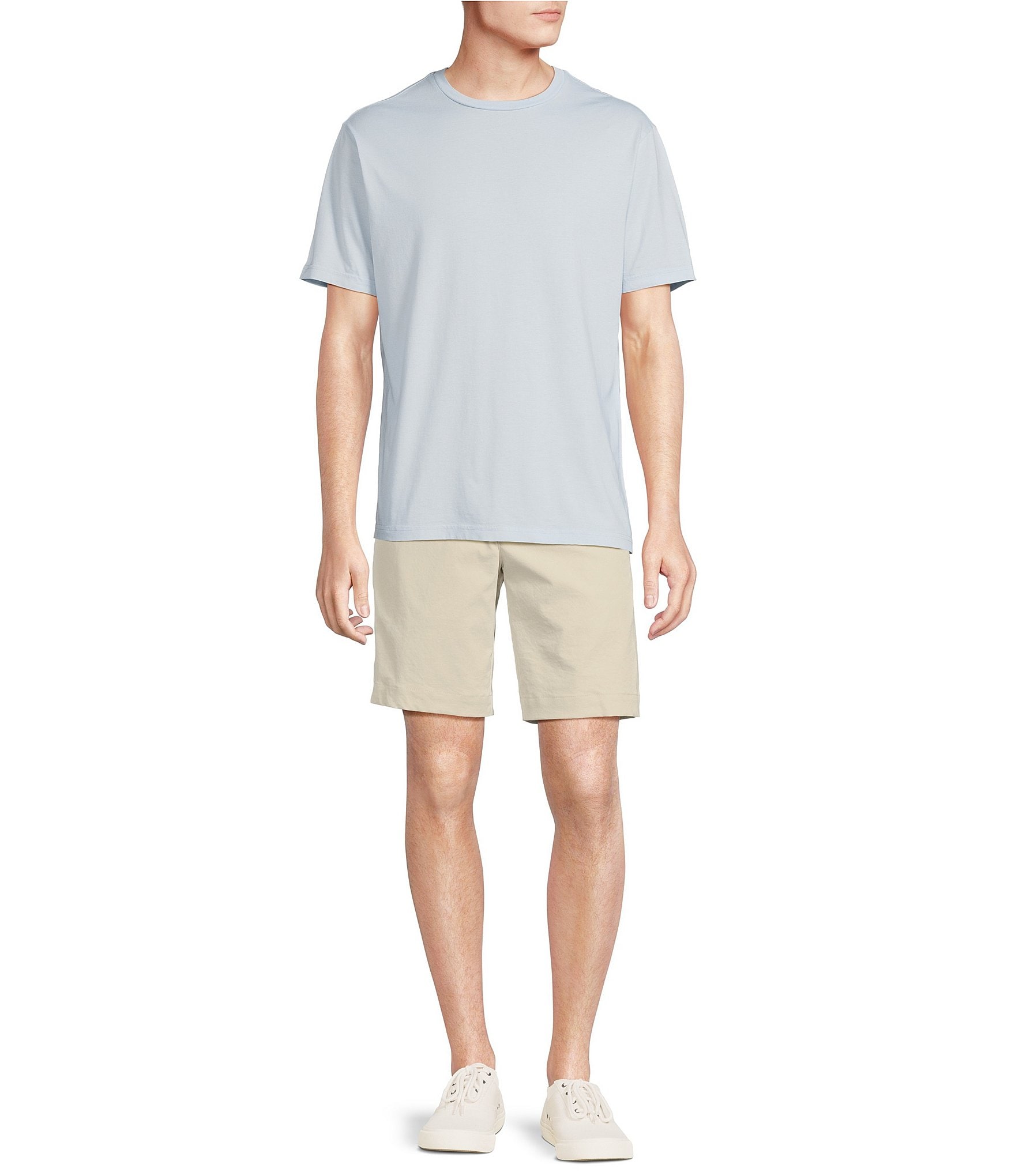 Cremieux Blue Label Solid Garment Dyed Crewneck Short Sleeve T-Shirt