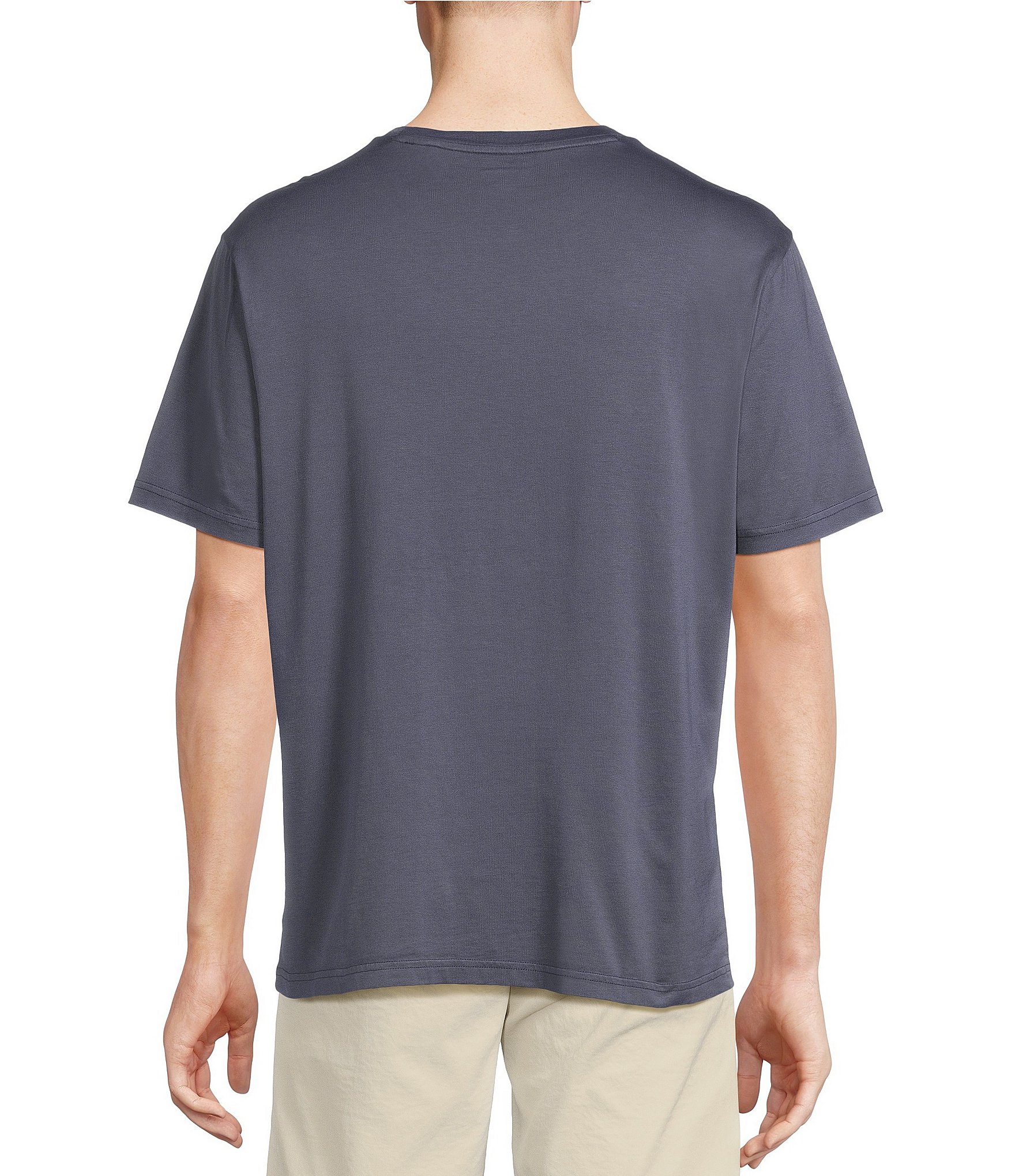 Cremieux Blue Label Solid Garment Dyed Crewneck Short Sleeve T-Shirt