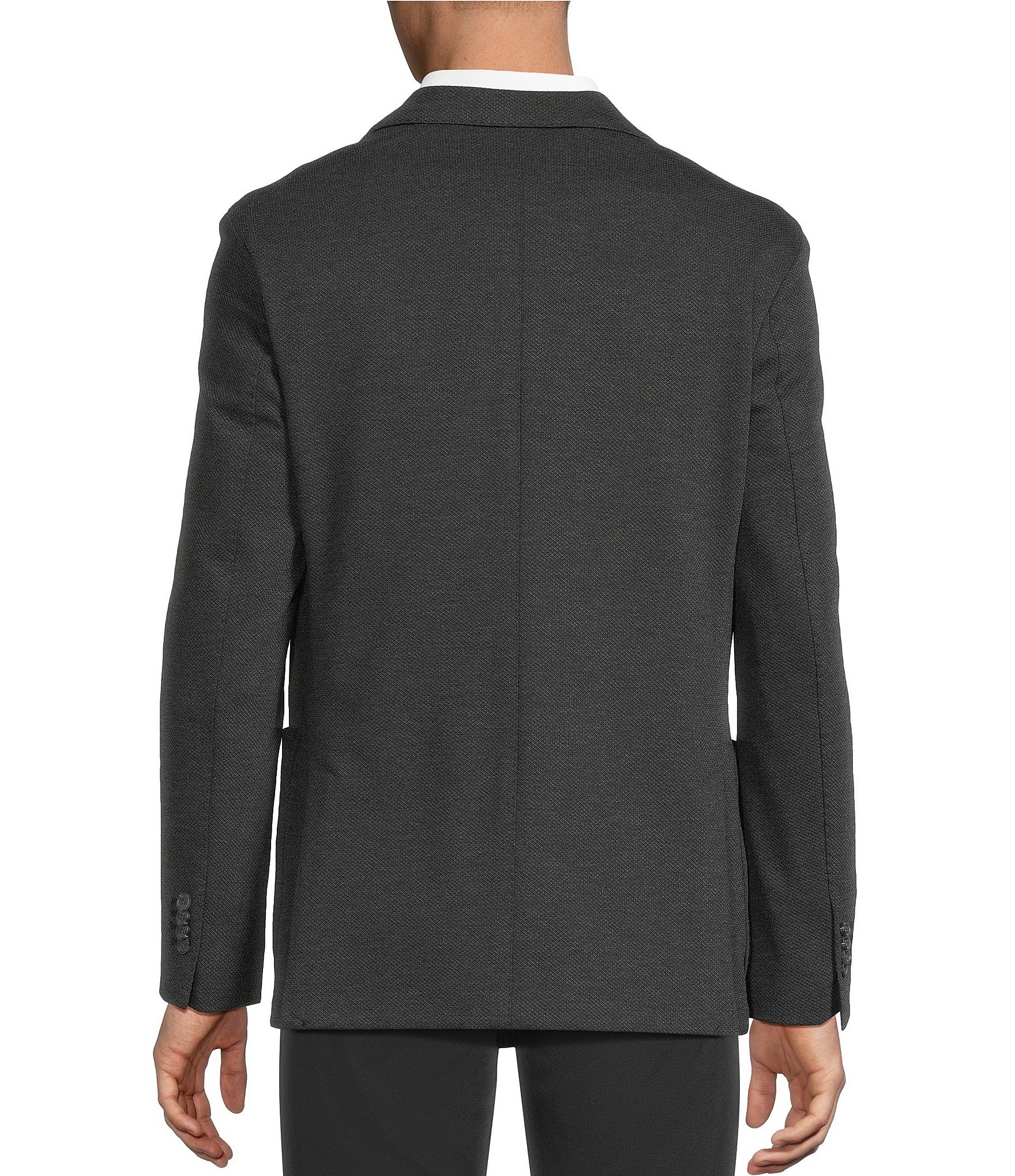 Cremieux Blue Label Solid Pique Blazer