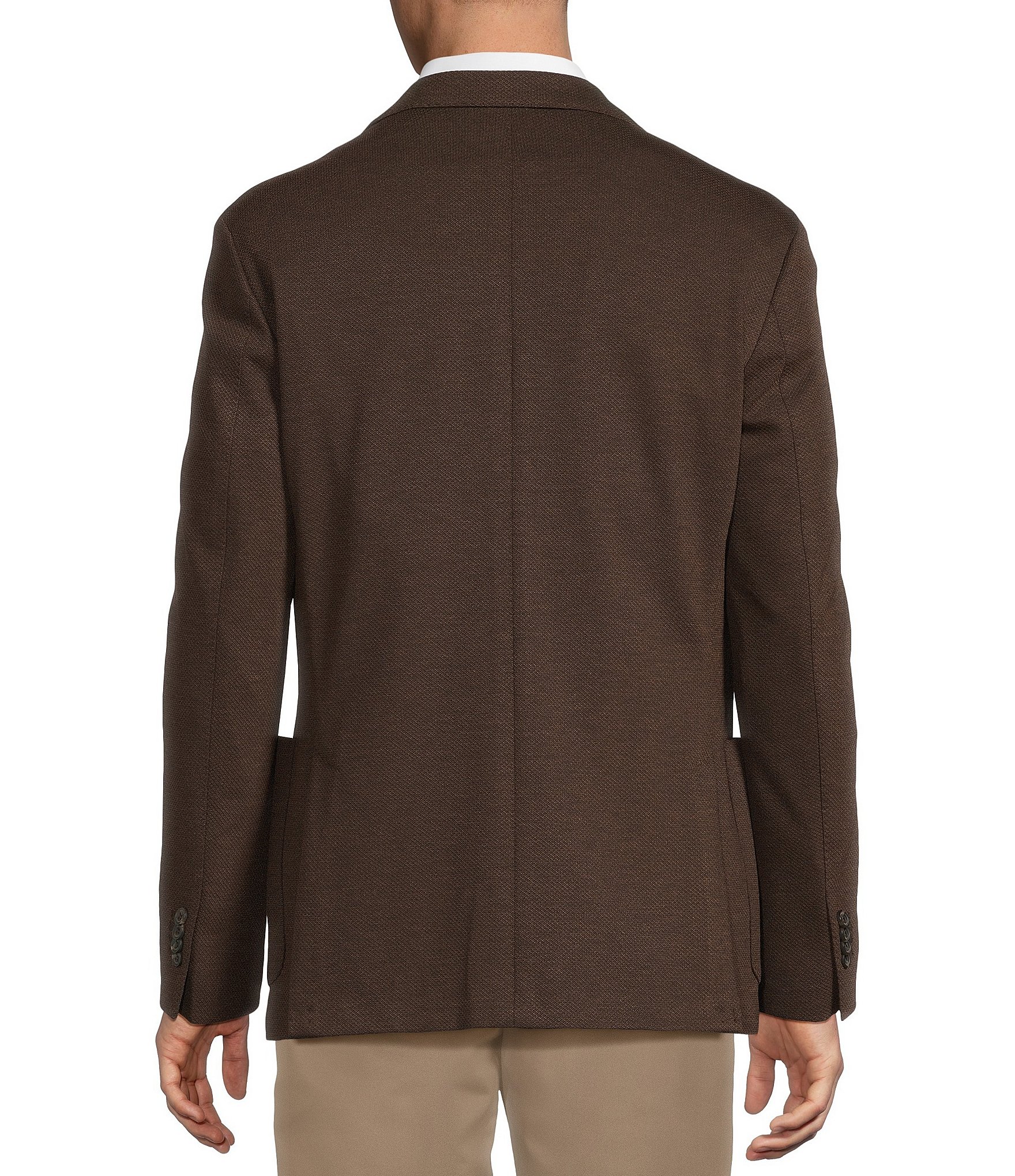 Cremieux Blue Label Solid Pique Blazer