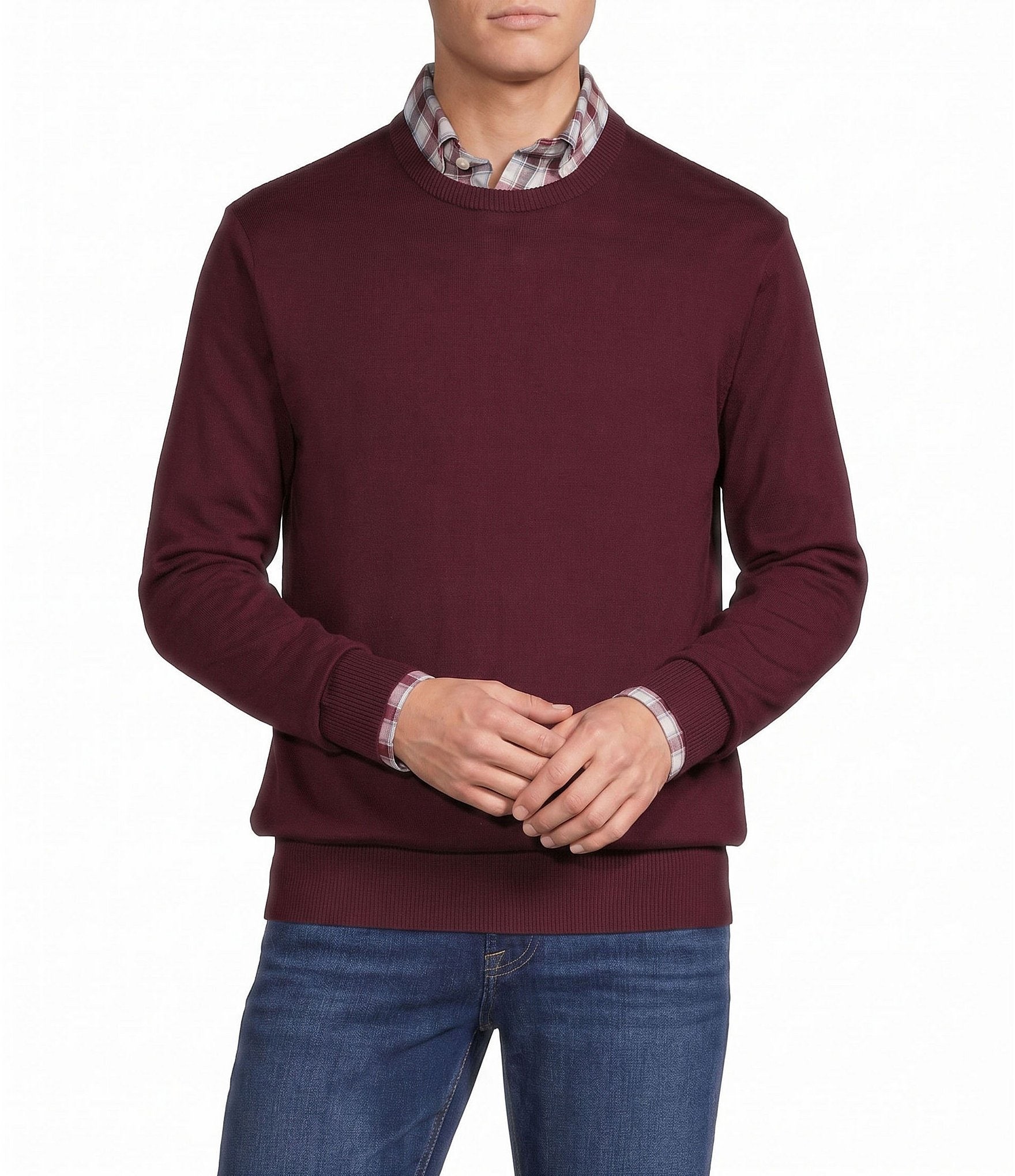 Cremieux Blue Label Solid Sweater
