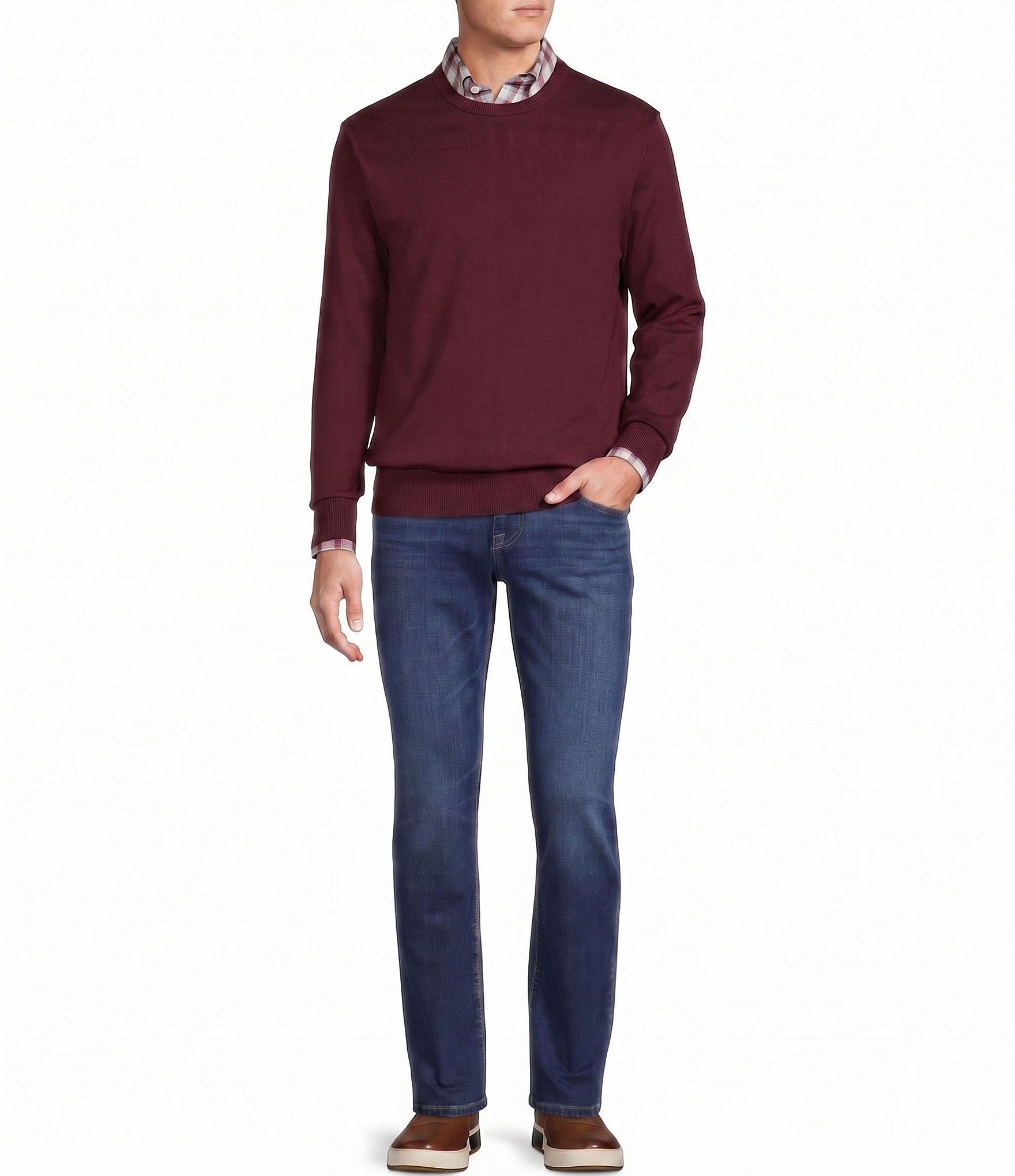 Cremieux Blue Label Solid Sweater