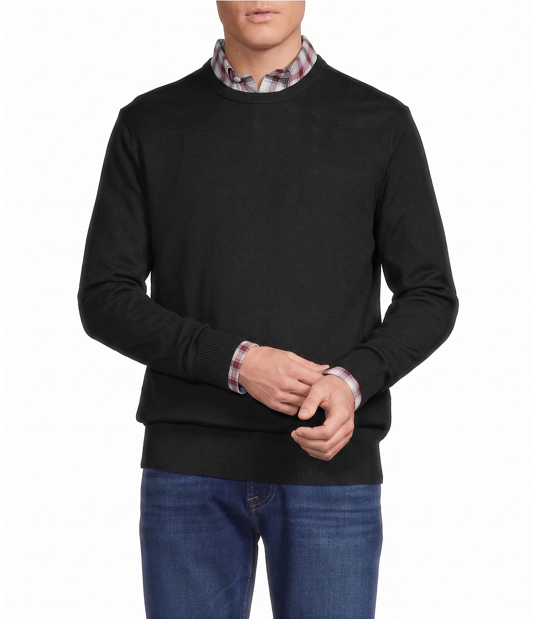 Cremieux Blue Label Solid Sweater