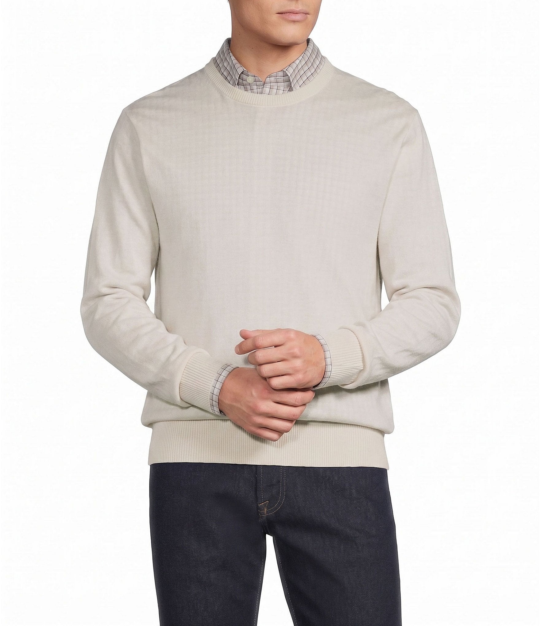 Cremieux Blue Label Solid Sweater