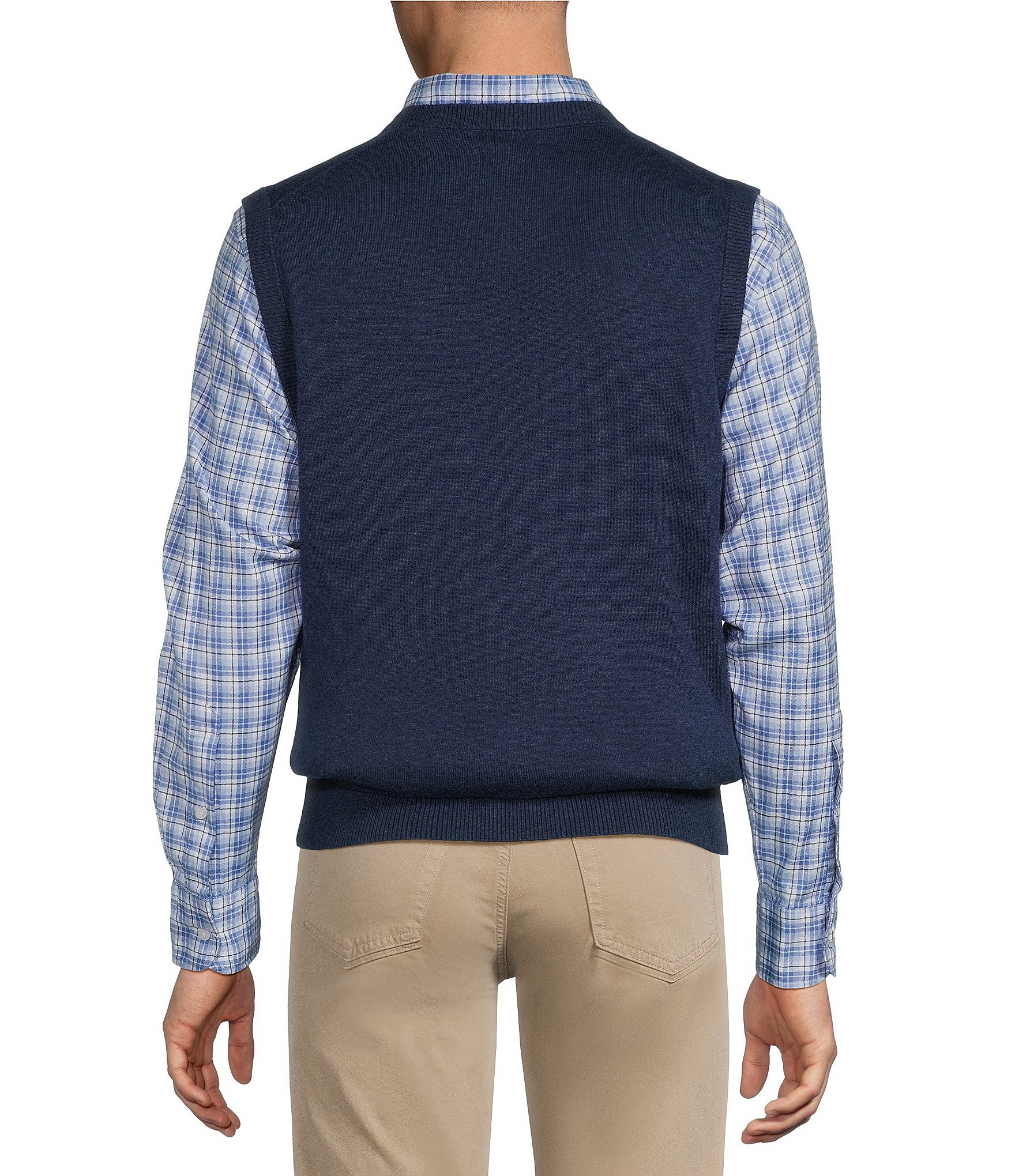 Cremieux Blue Label Solid Vest