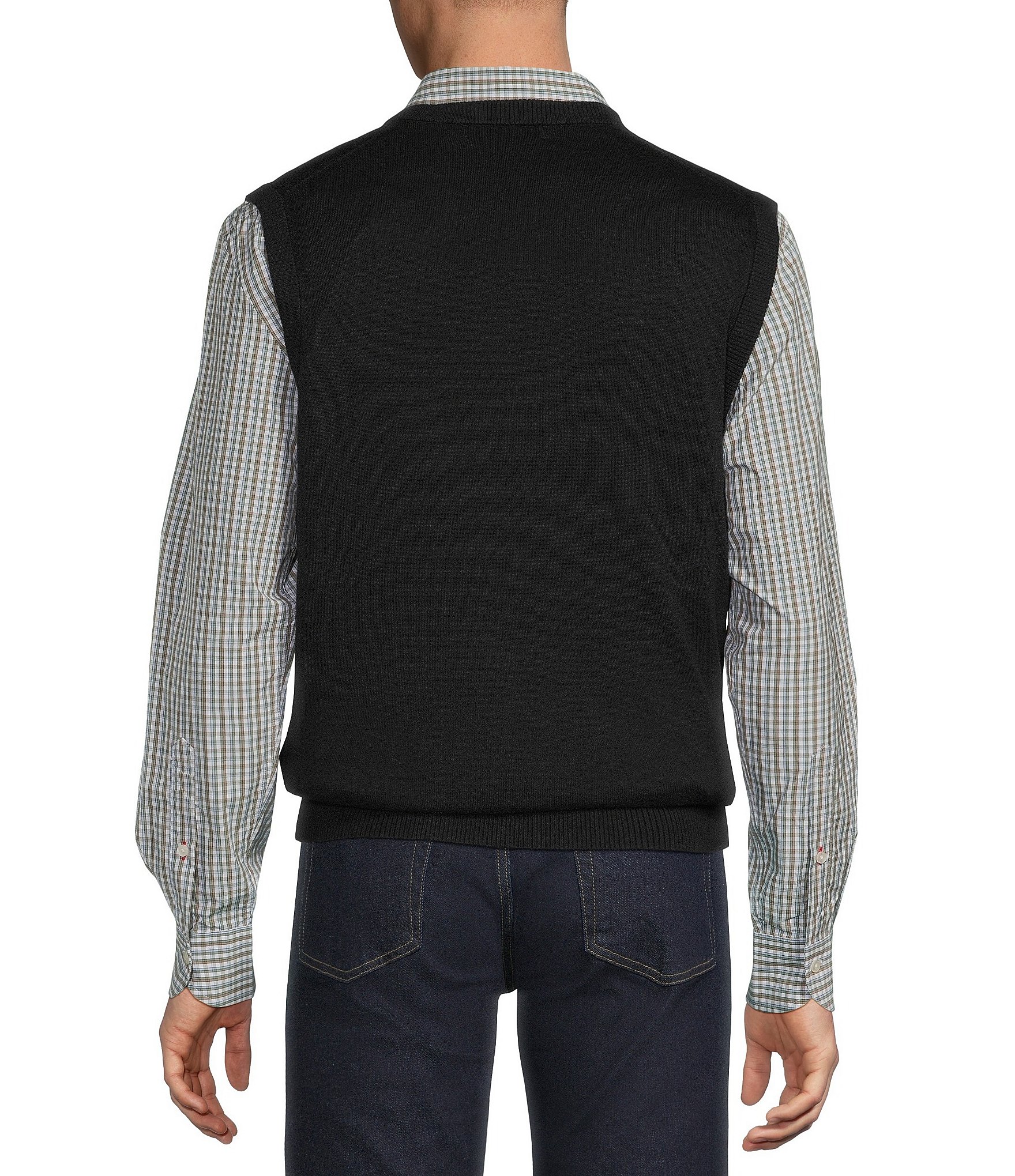 Cremieux Blue Label Solid Vest
