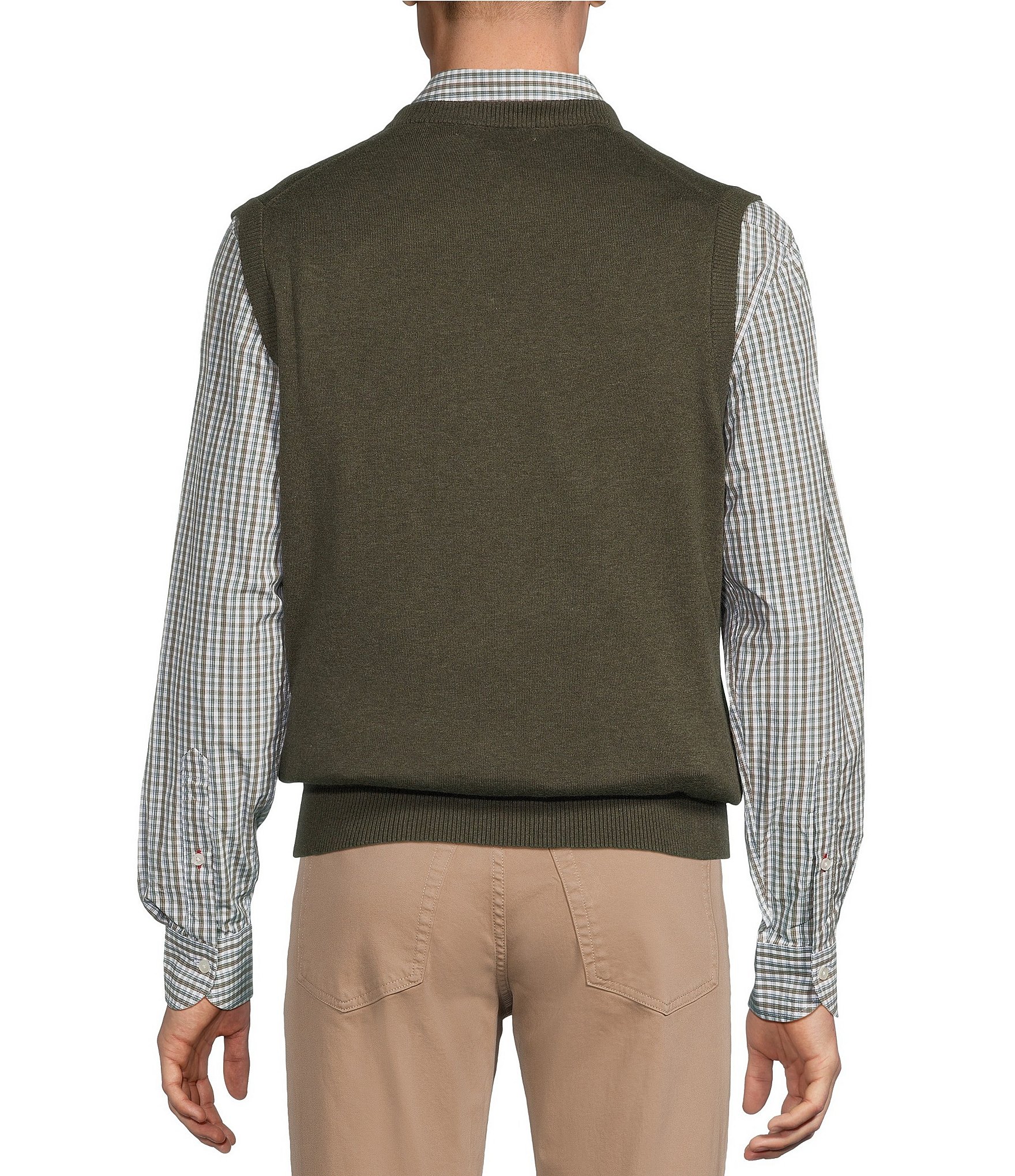 Cremieux Blue Label Solid Vest