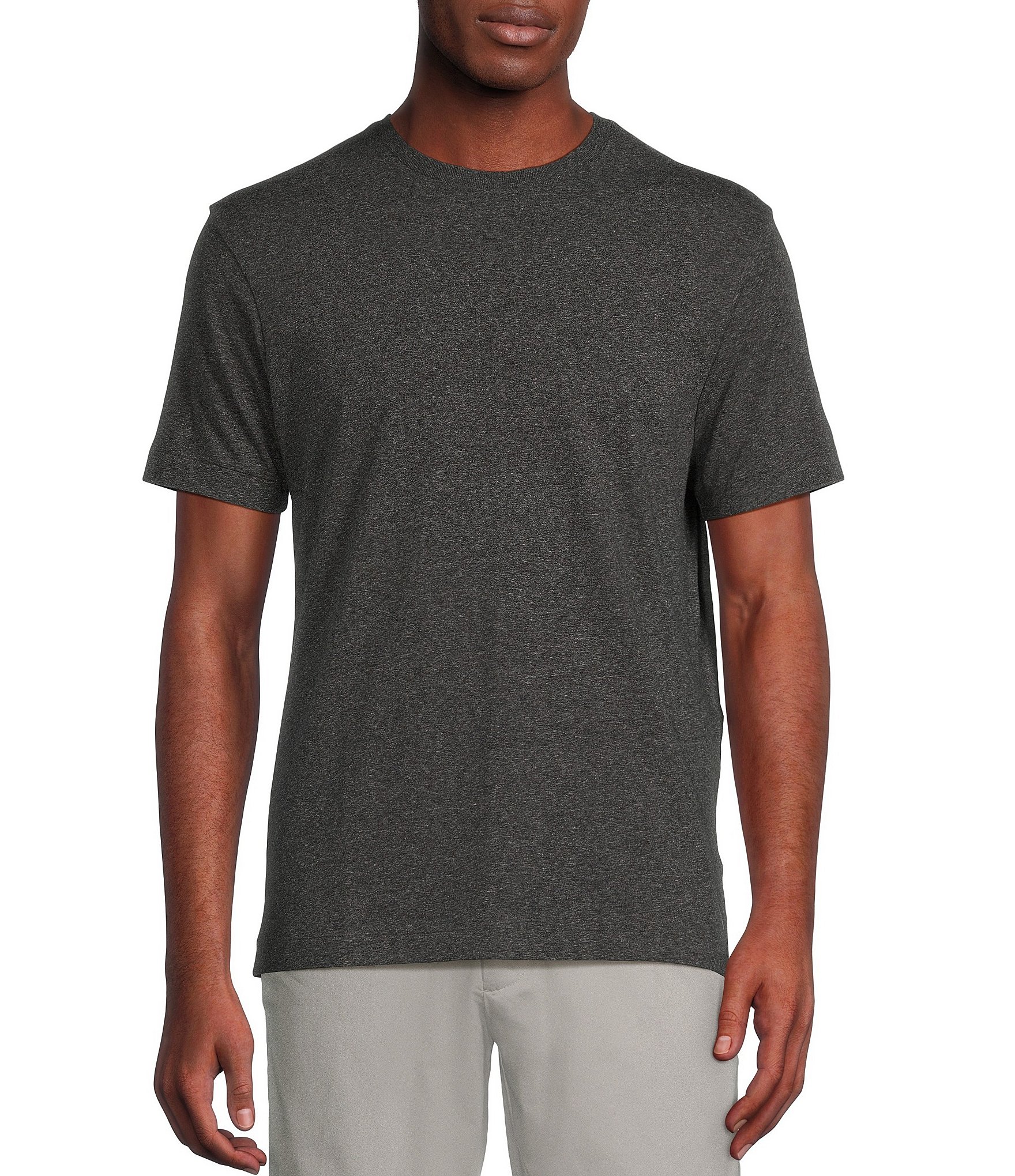 Cremieux Blue Label Tailored Fit Crew Neck Short Sleeve T-Shirt | Dillard's