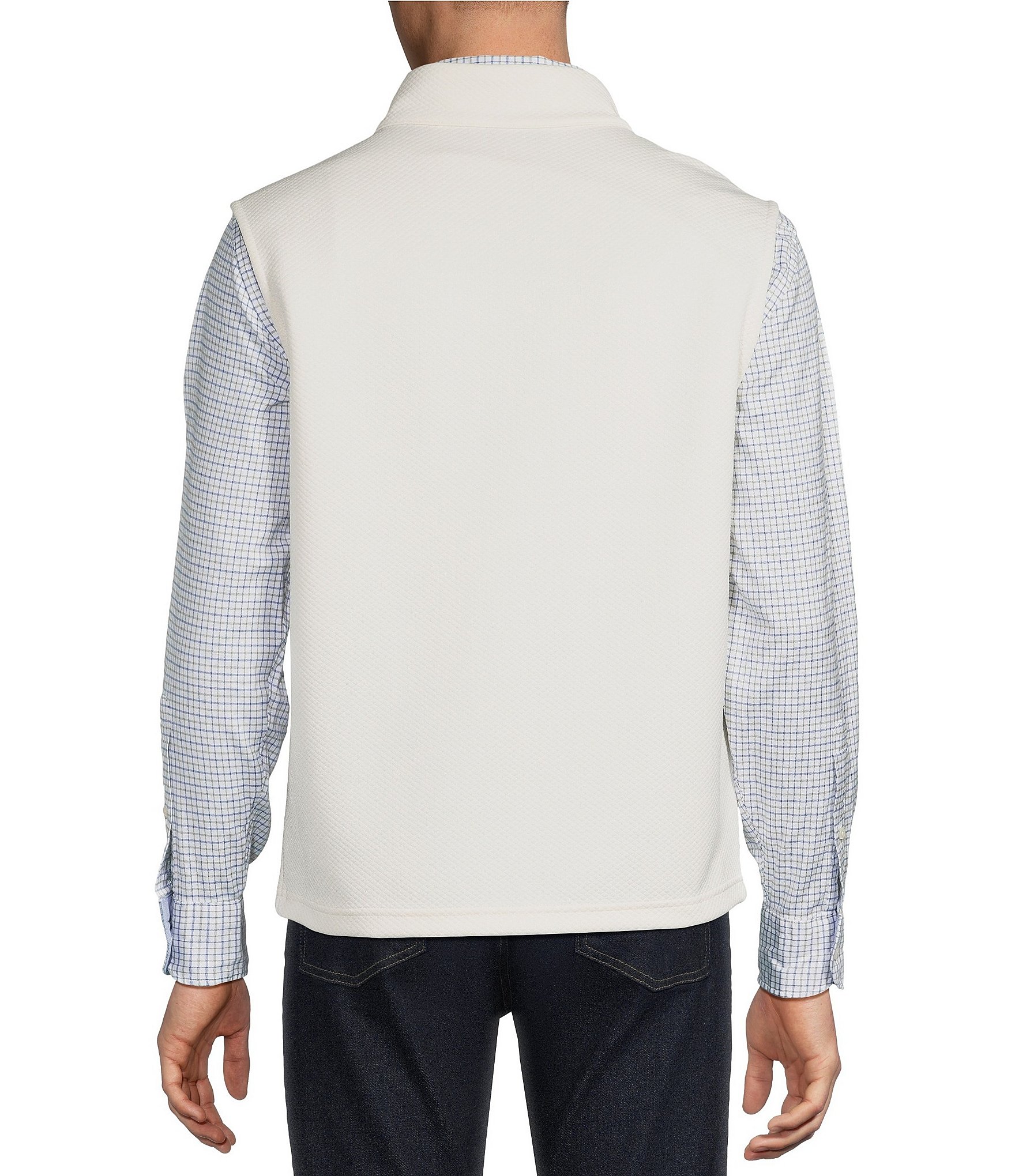 Cremieux Blue Label Textured Knit Vest