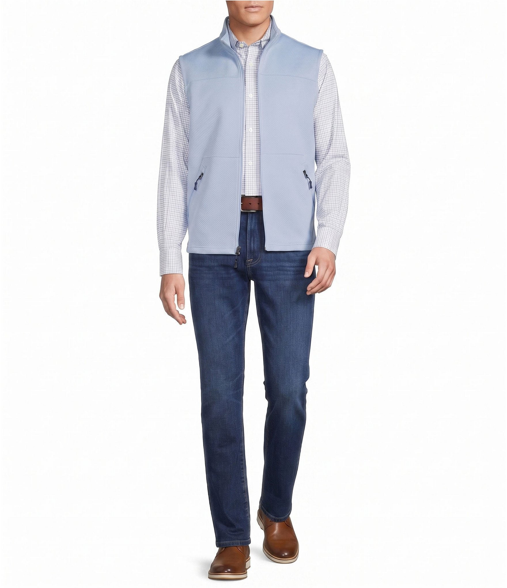 Cremieux Blue Label Textured Knit Vest