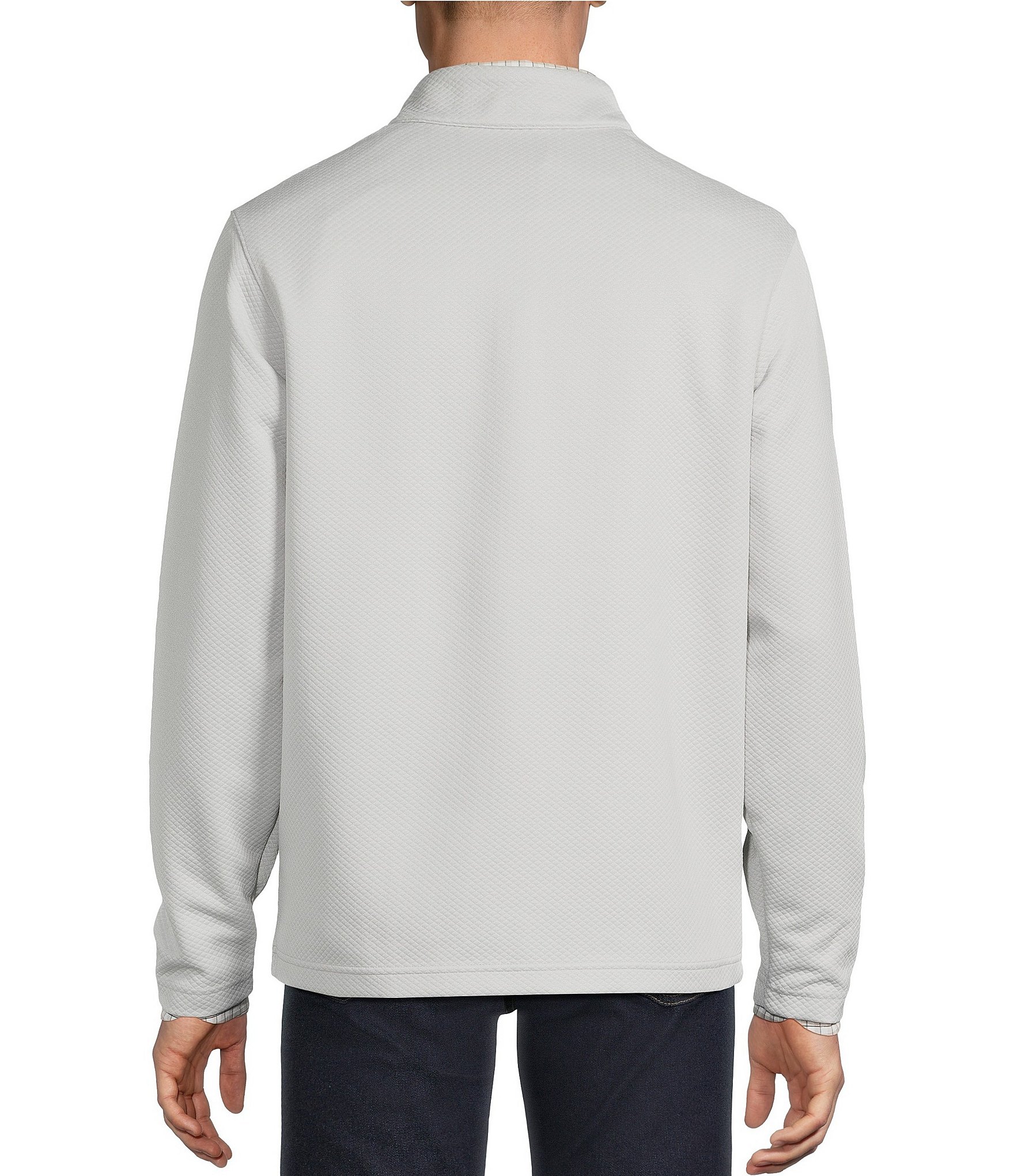 Cremieux Blue Label Textured Quarter-Zip Pullover