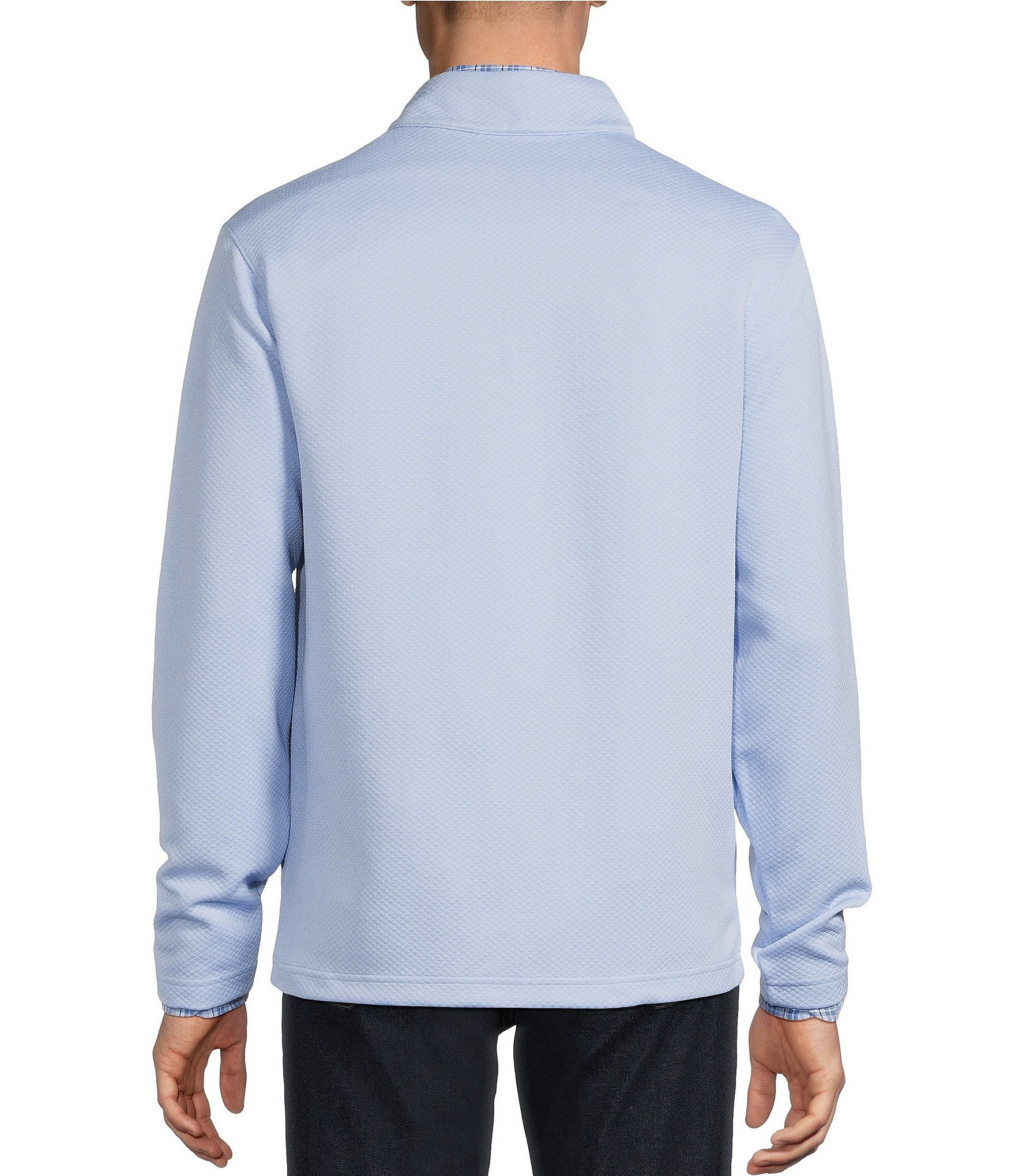 Cremieux Blue Label Textured Quarter-Zip Pullover
