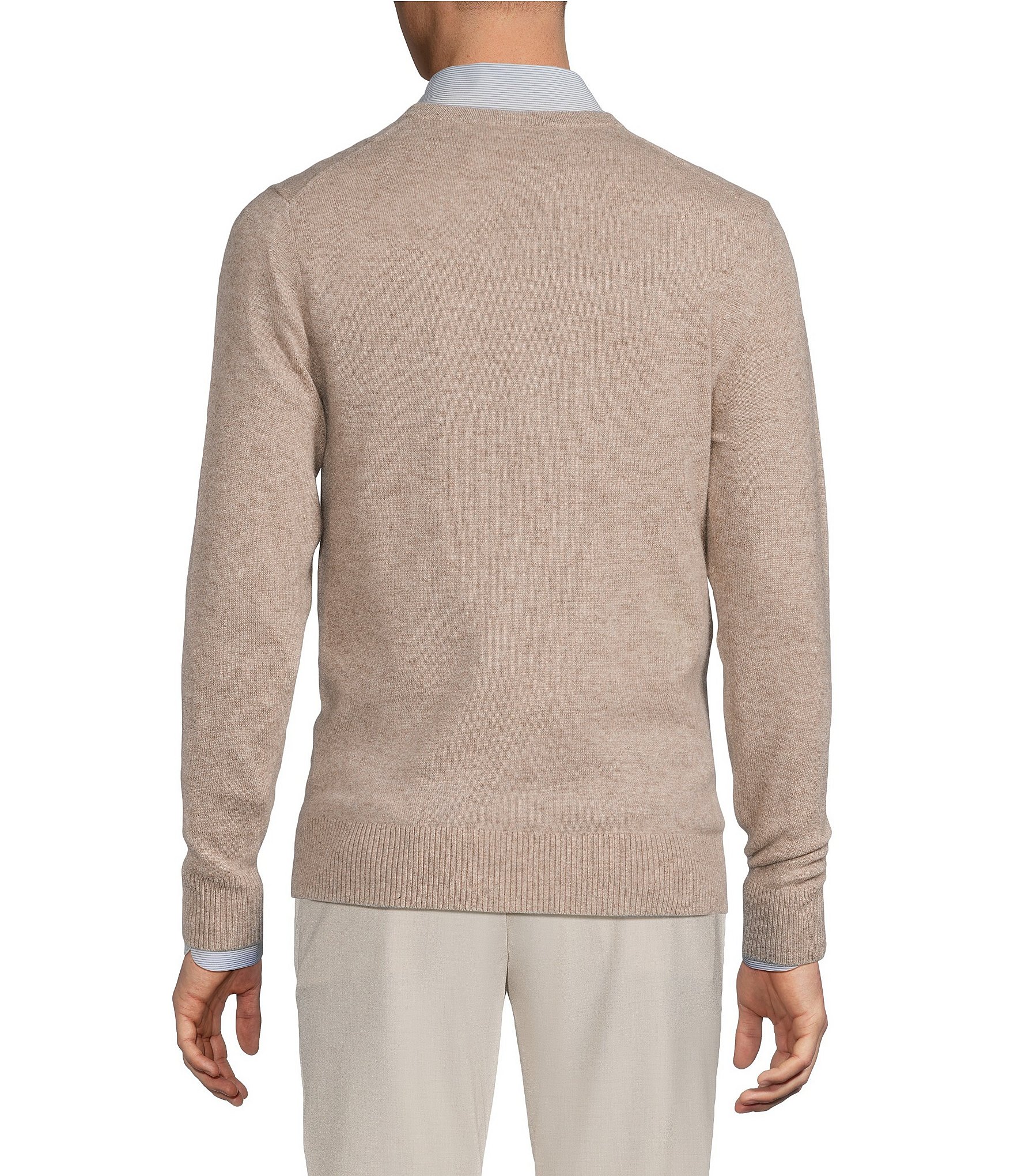 Cremieux Blue Label V-Neck Cashmere Sweater