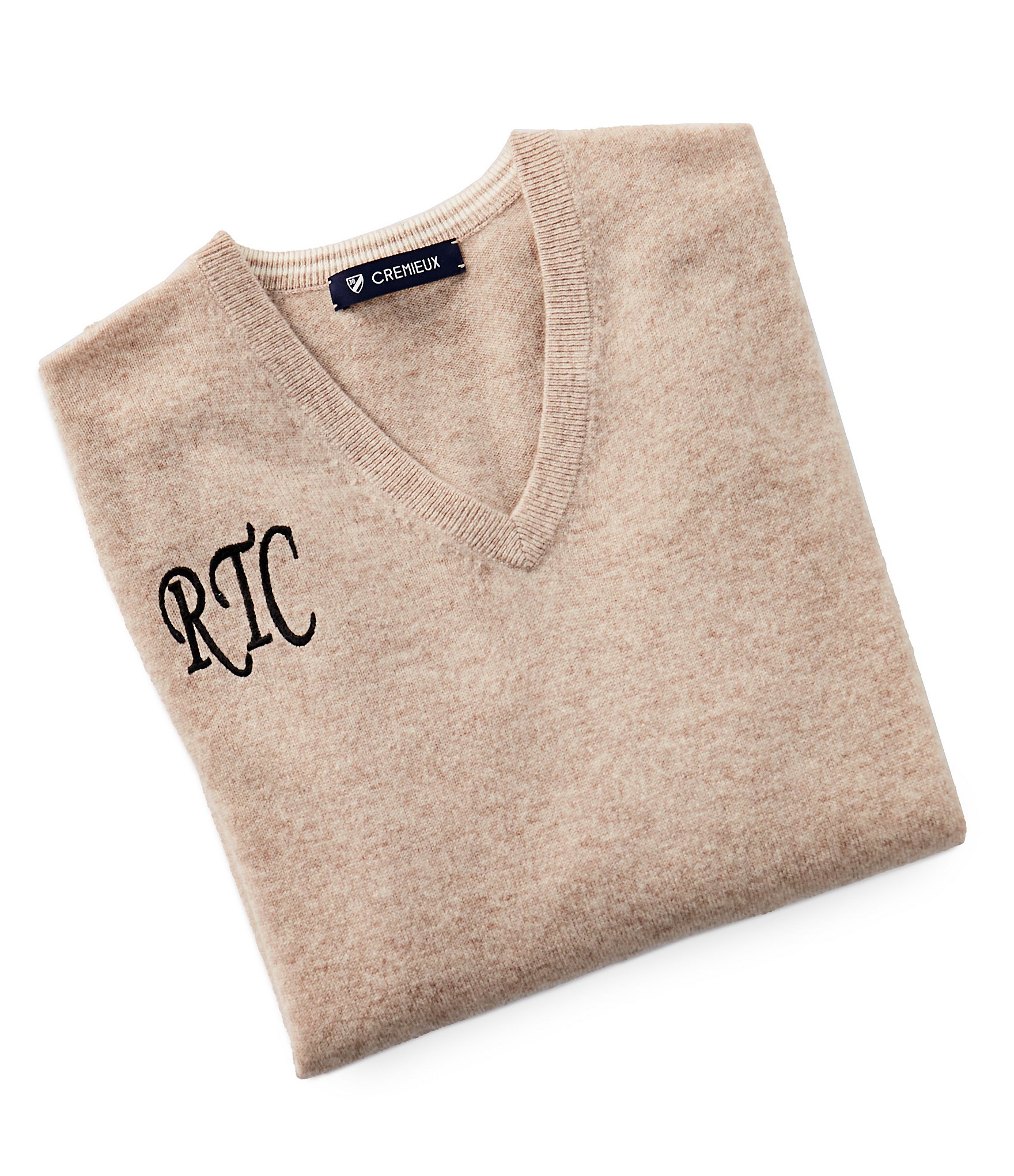 Cremieux Blue Label V-Neck Cashmere Sweater