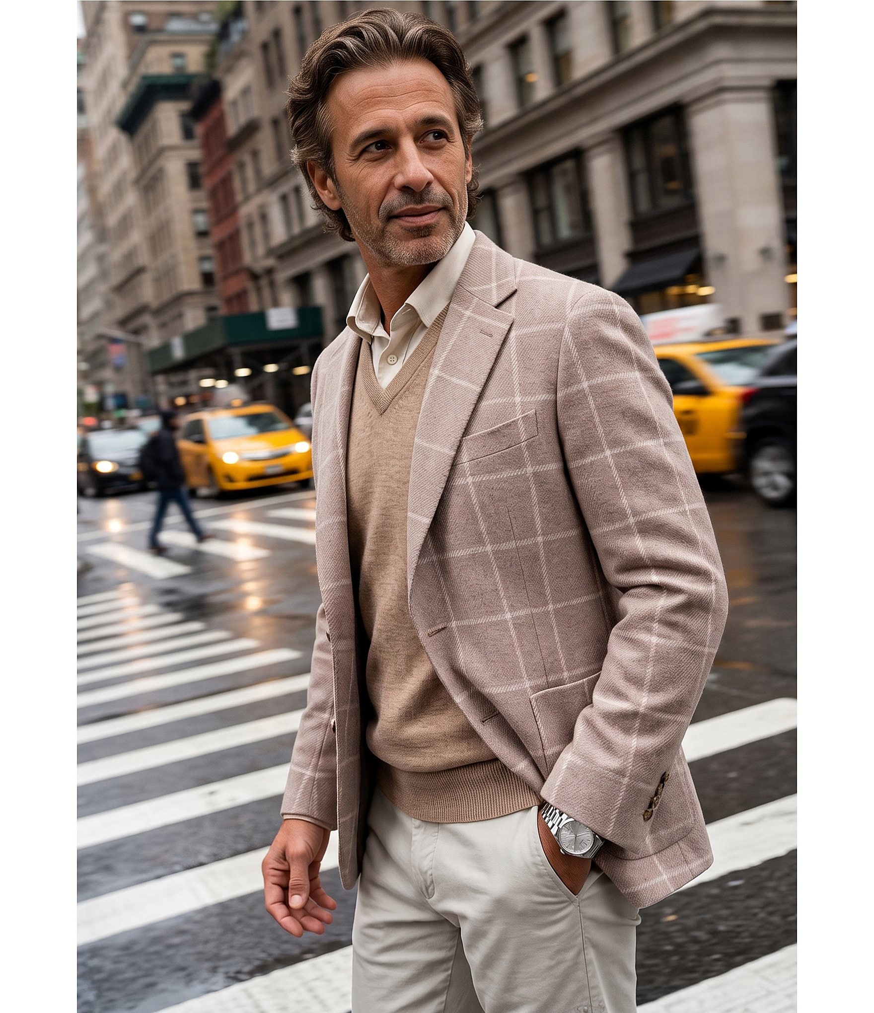 Cremieux Blue Label V-Neck Cashmere Sweater