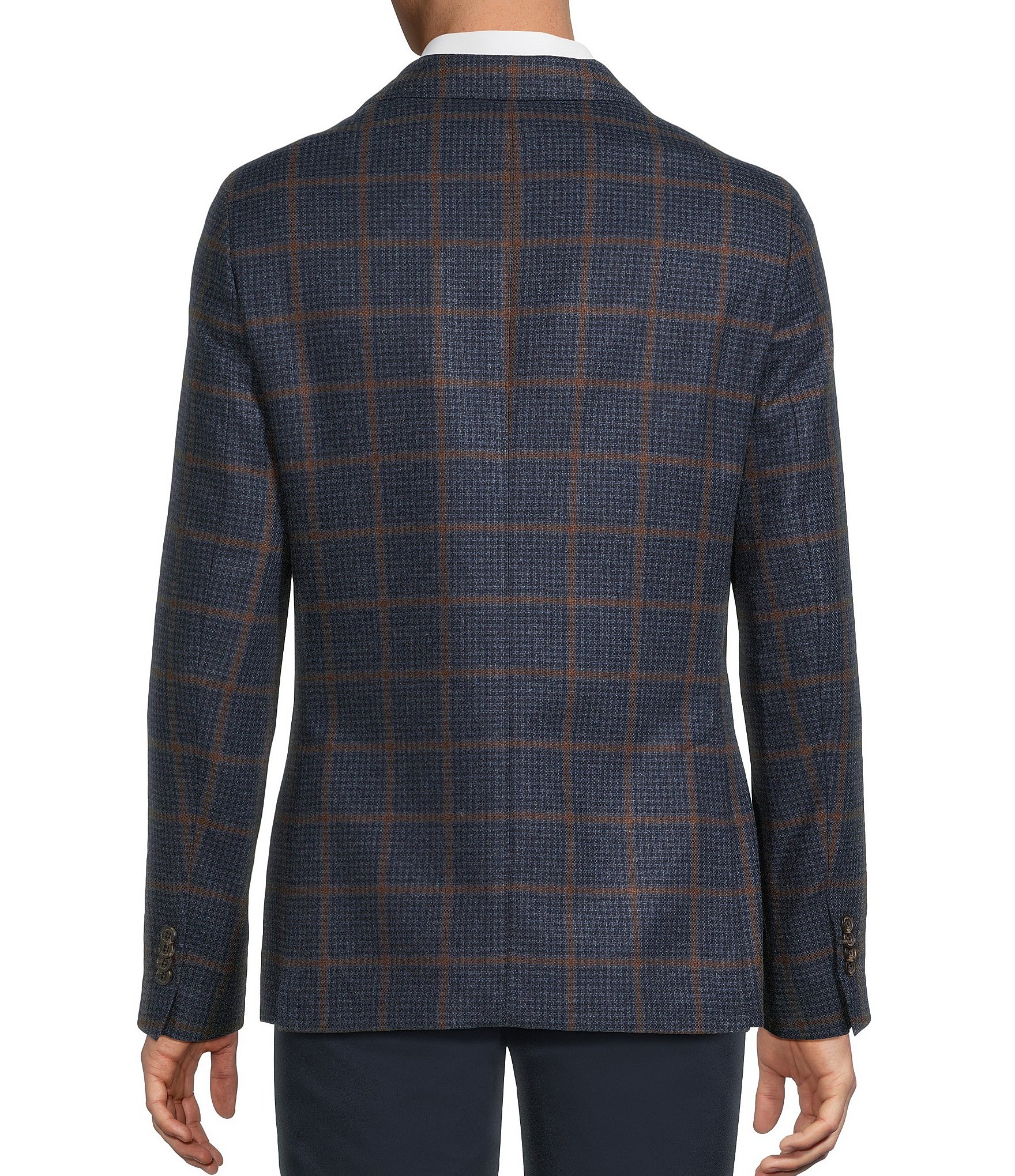 Cremieux Blue Label Windowpane Blazer