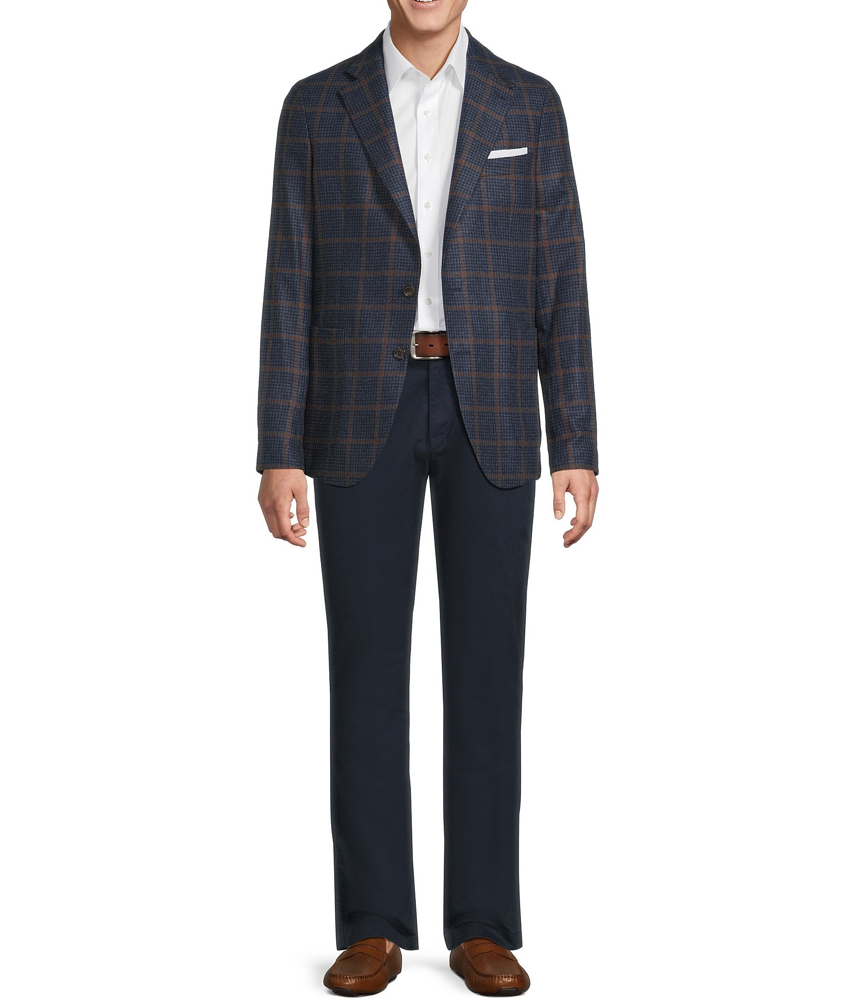 Cremieux Blue Label Windowpane Blazer