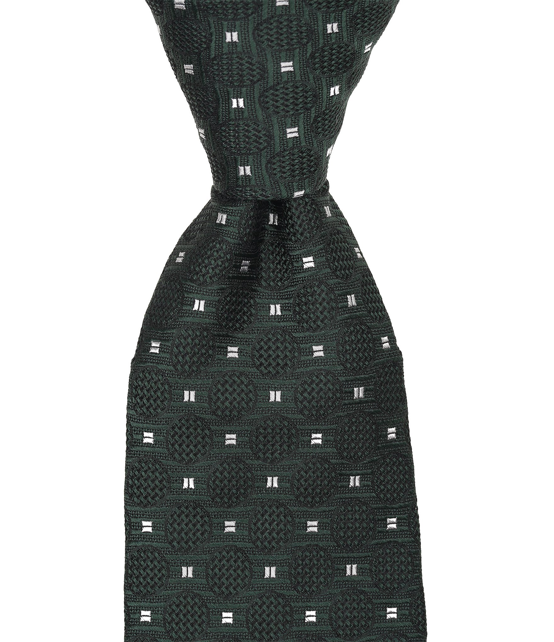 Cremieux Circle Square Neat Traditional Silk Tie