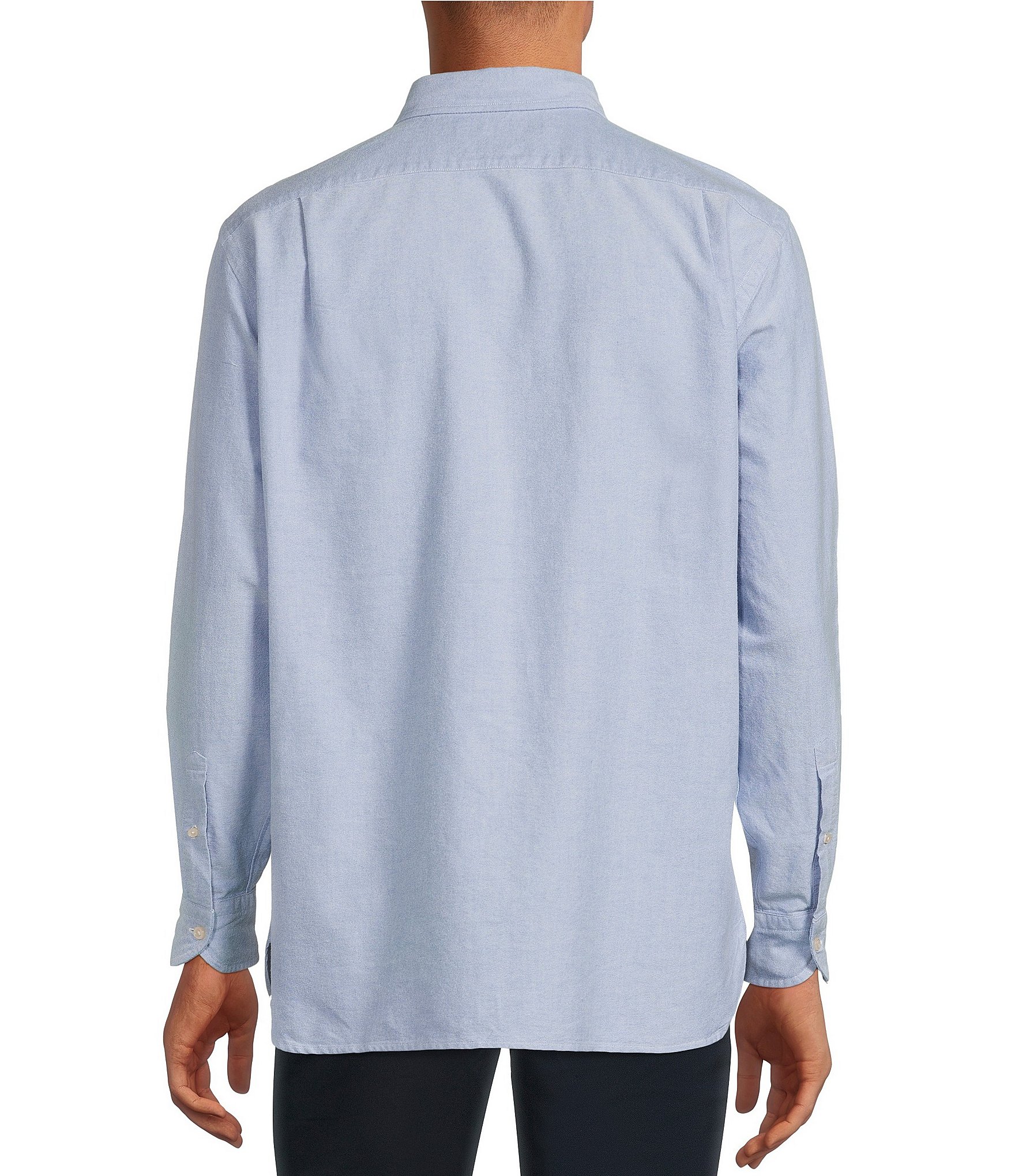 Cremieux Blue Label Classic Oxford Long-Sleeve Woven Shirt