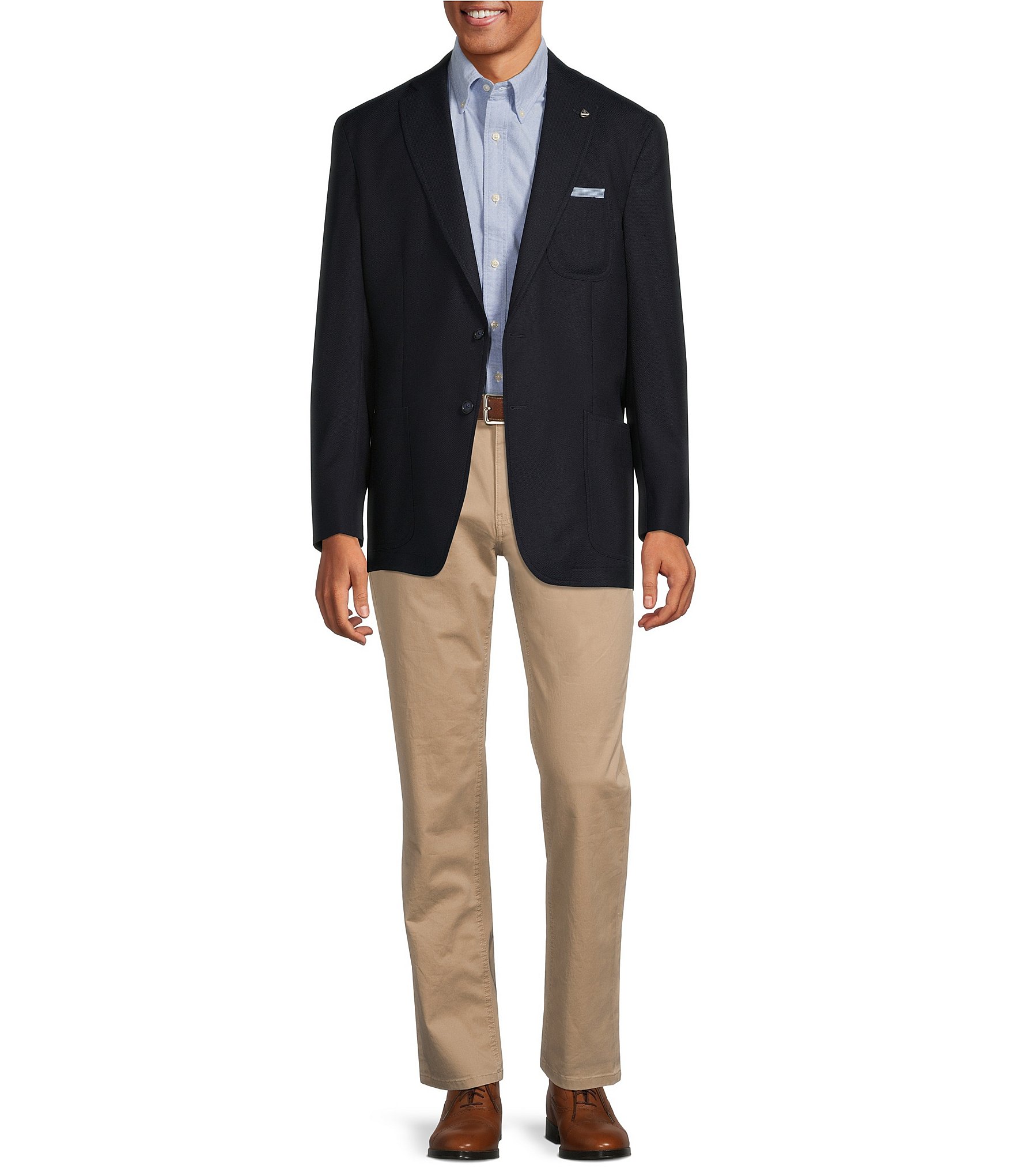 Cremieux Blue Label Classic Oxford Long-Sleeve Woven Shirt