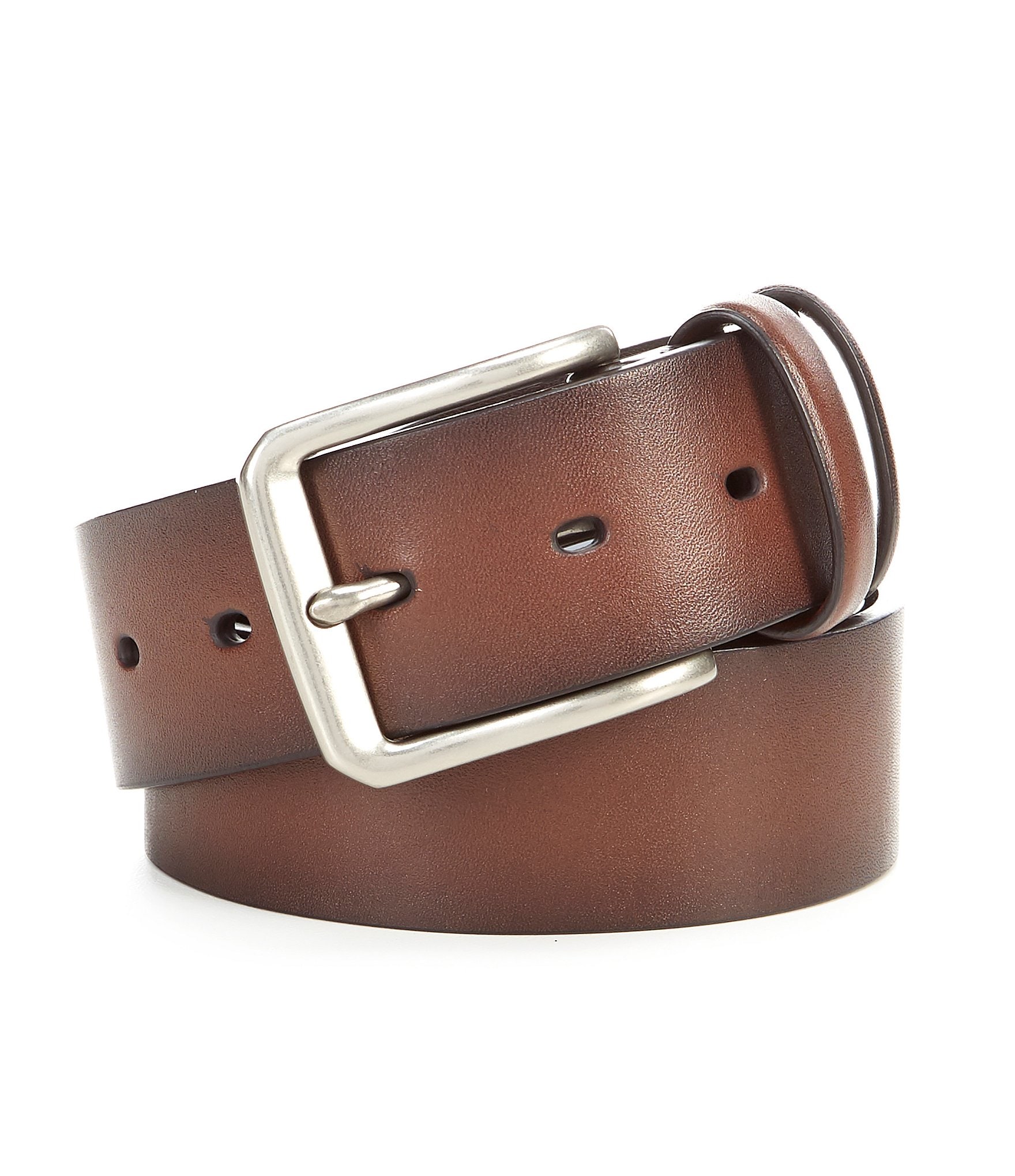 Cremieux Dark Keepers Casual Leather Belt | Dillard's