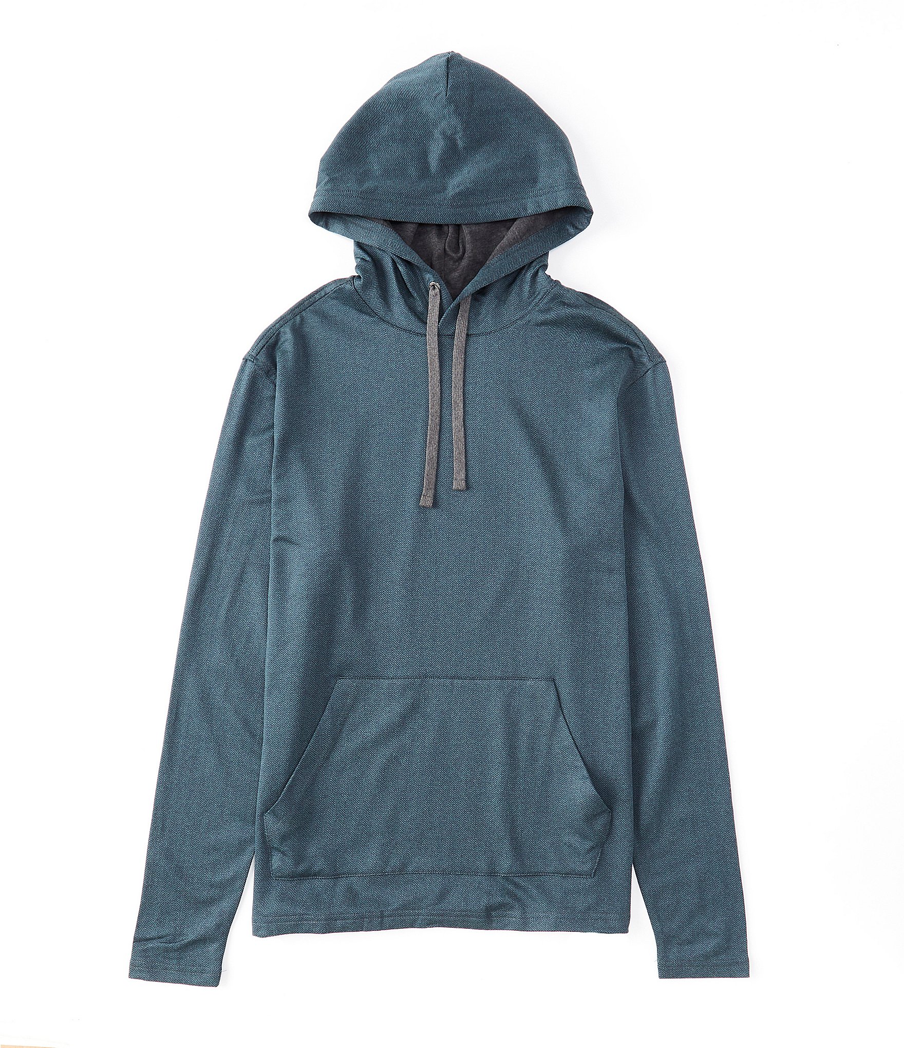 Cremieux Jacquard Hooded Long-Sleeve Sweatshirt | Dillard's