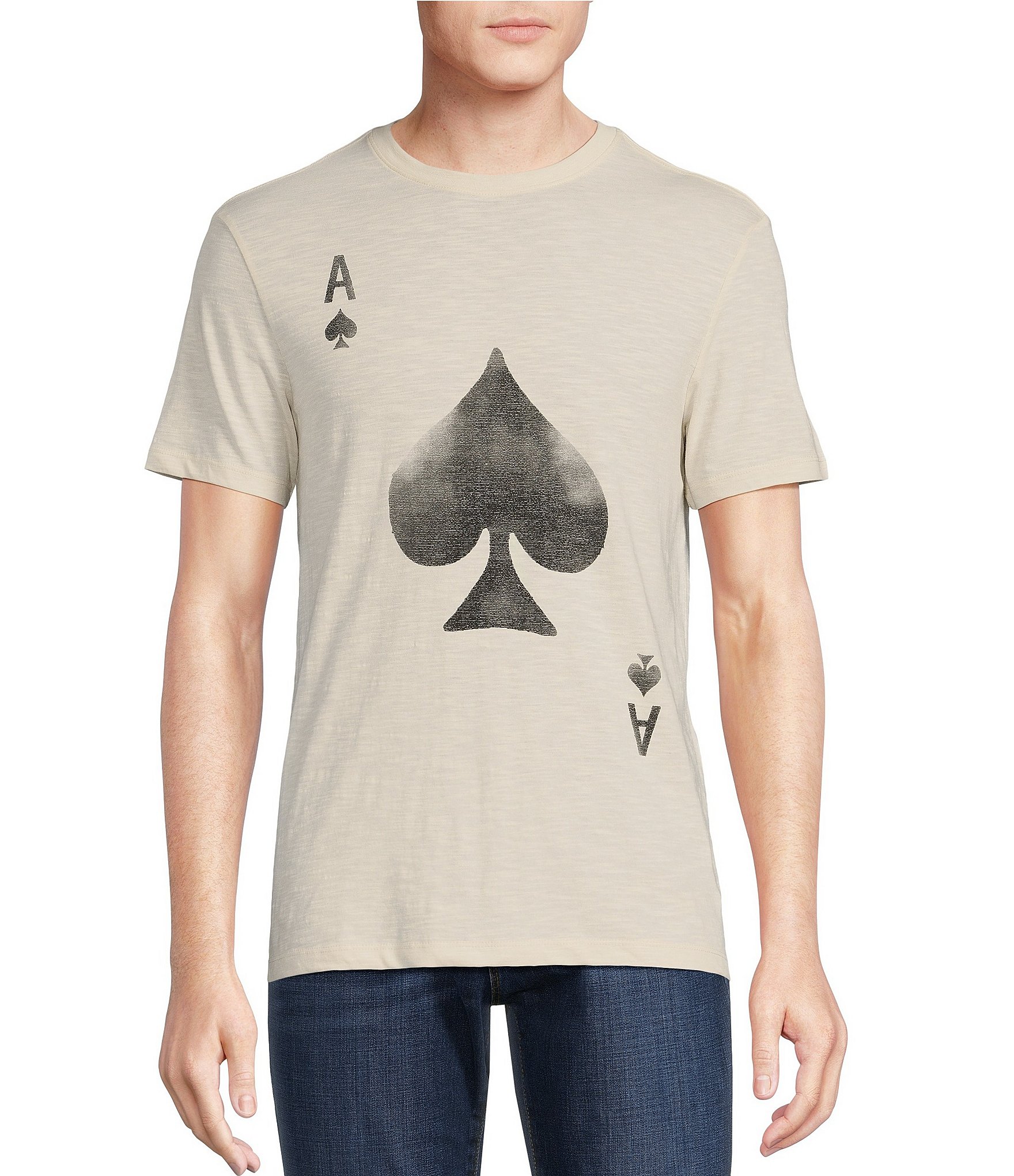 Cremieux Jeans Ace Of Spades Graphic Short Sleeve Tee | Dillard's