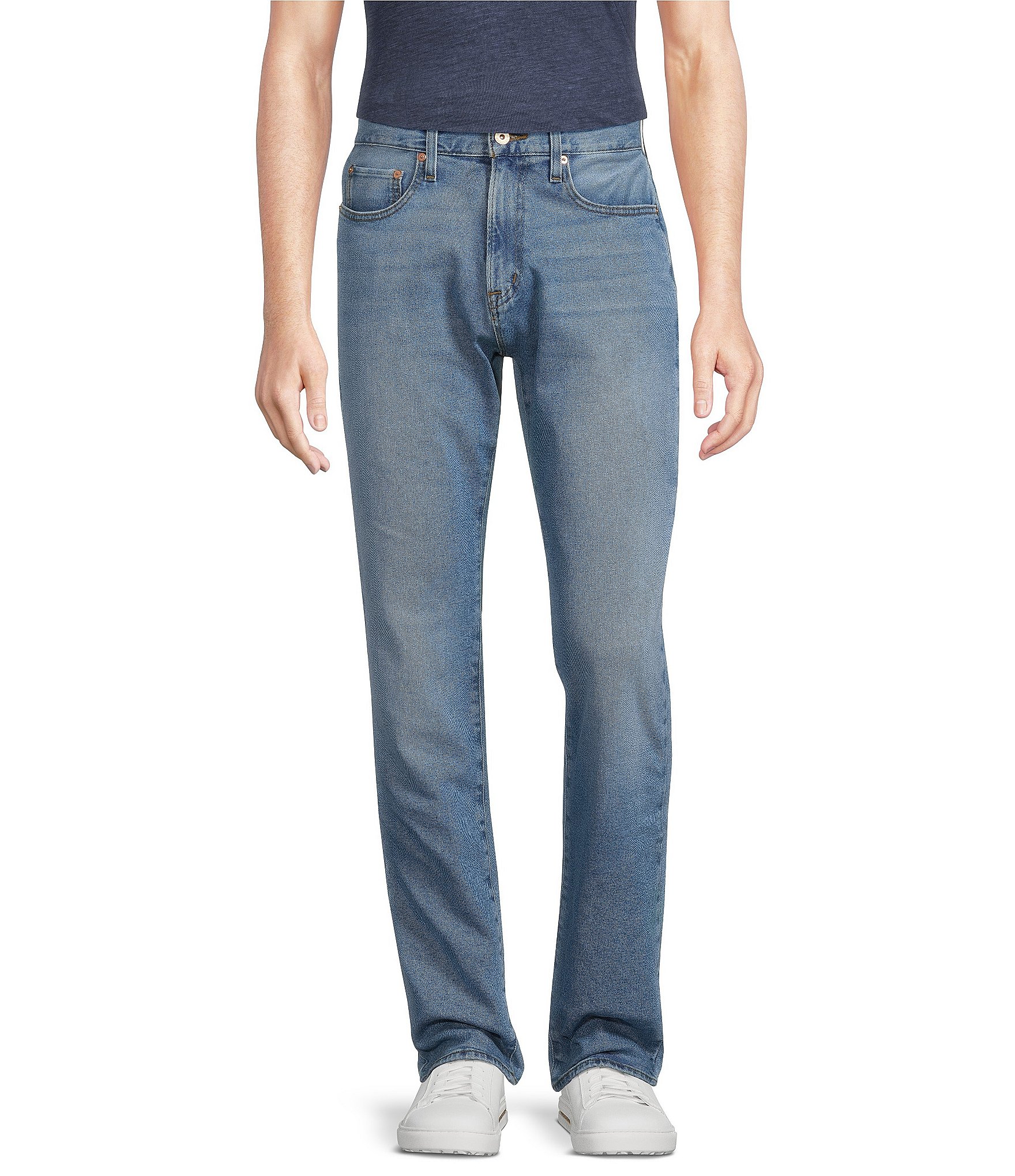 Cremieux Relaxed Straight Fit Light Blue Jeans | Dillard's