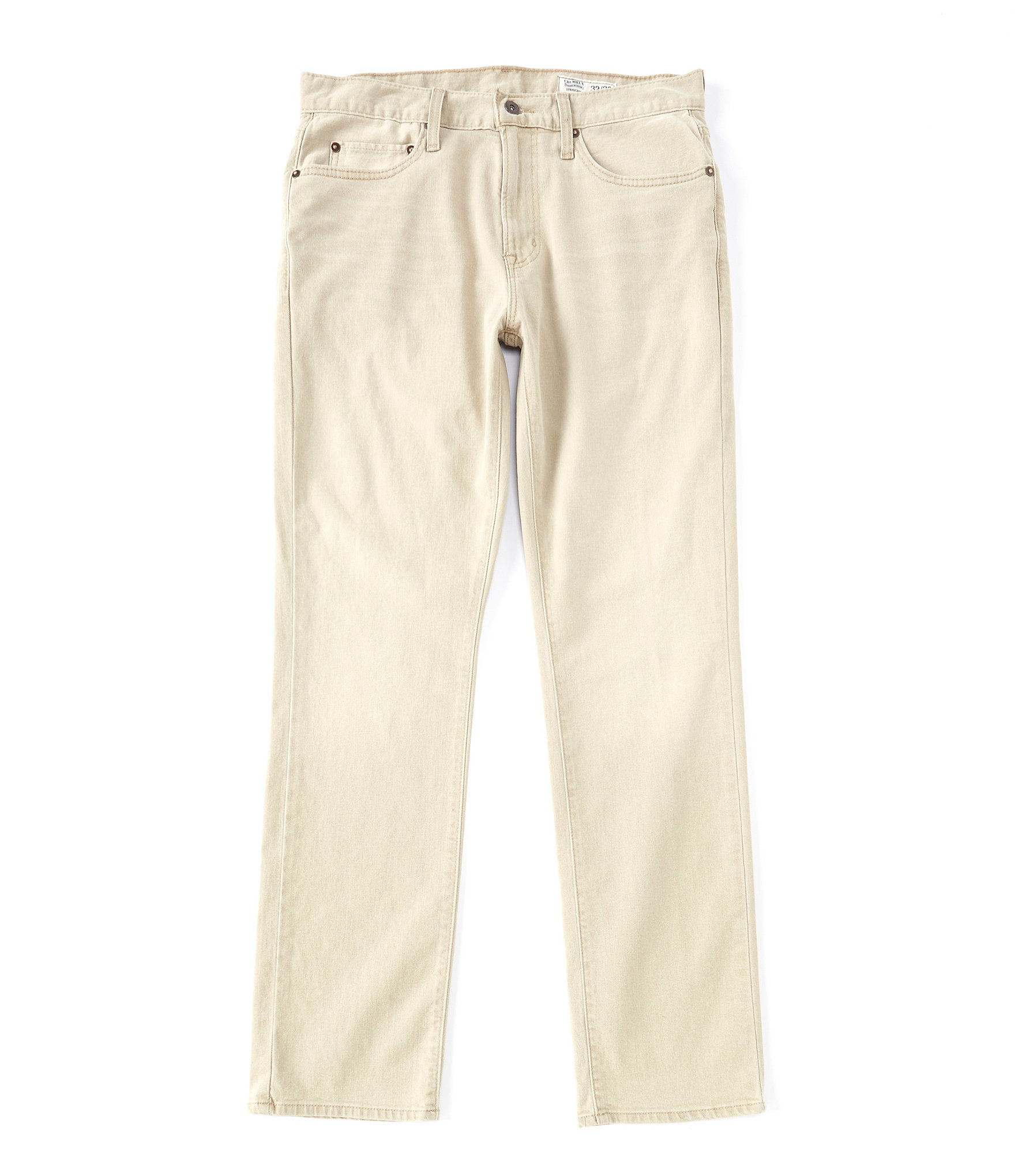 Cremieux Jeans Straight-Fit Khaki Stretch Denim Jeans | Dillard's