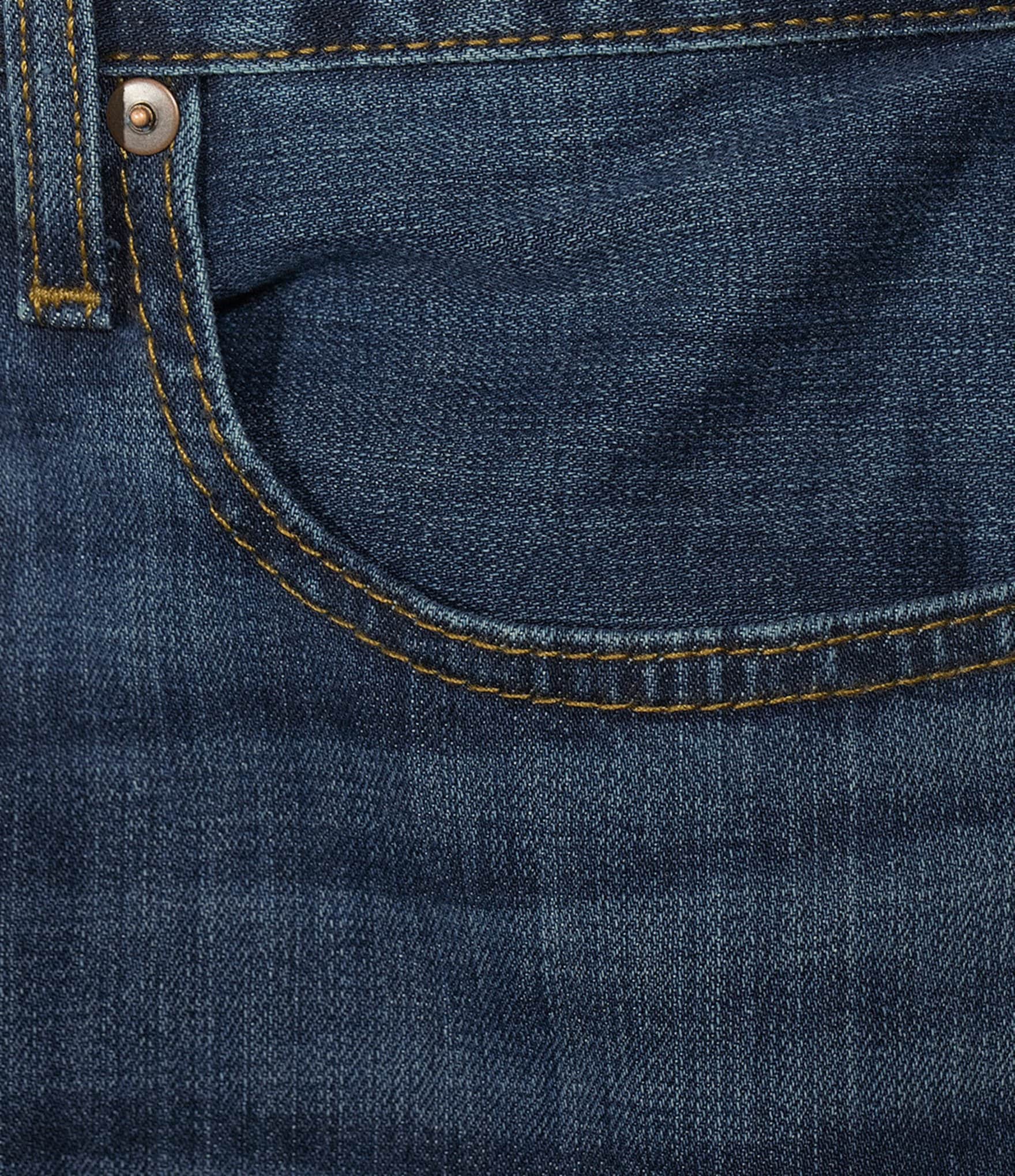 Cremieux Premium Denim Straight Fit Med Wash Stretch Jeans