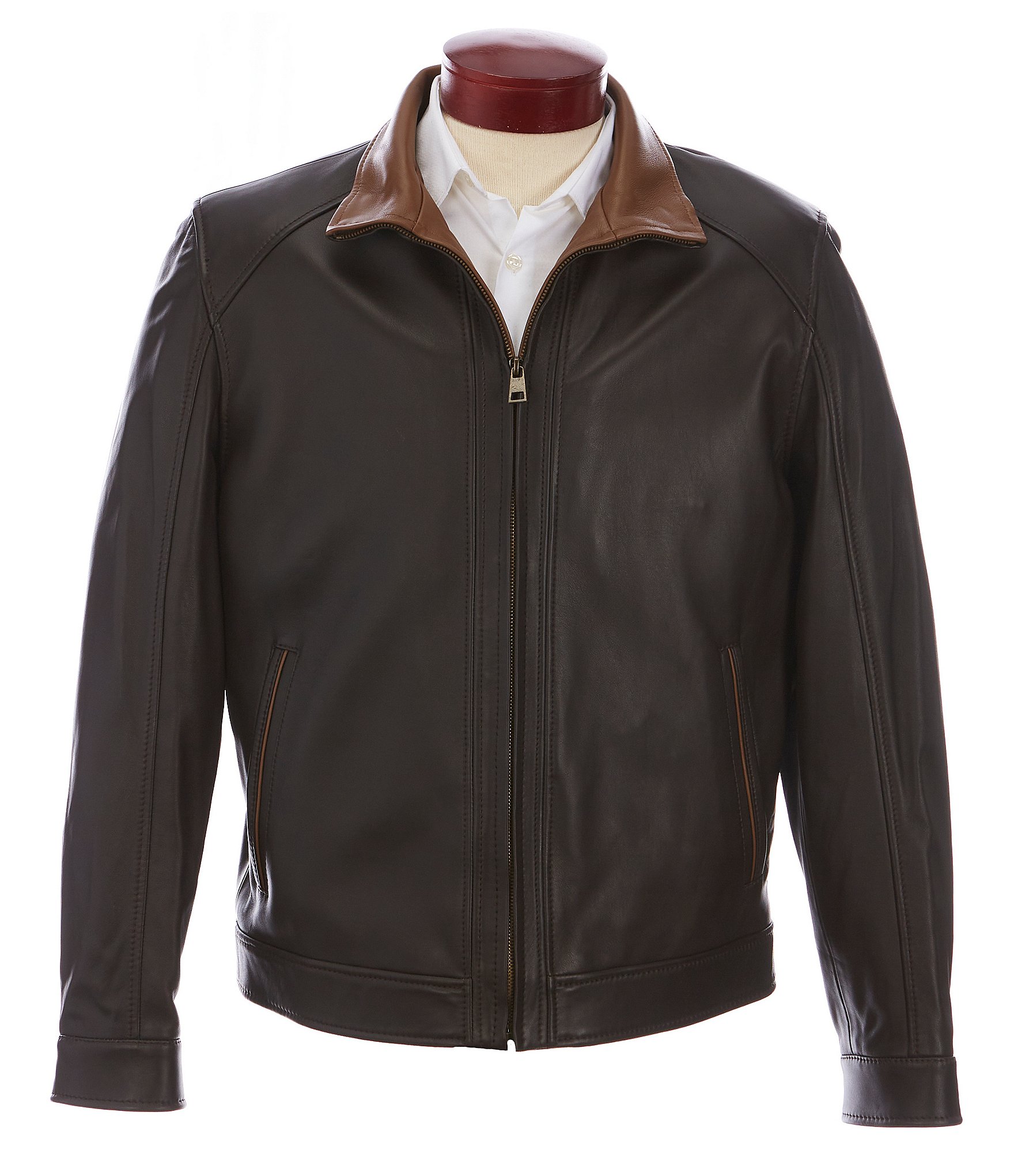 Cremieux Men's Leather Coats, Jackets 