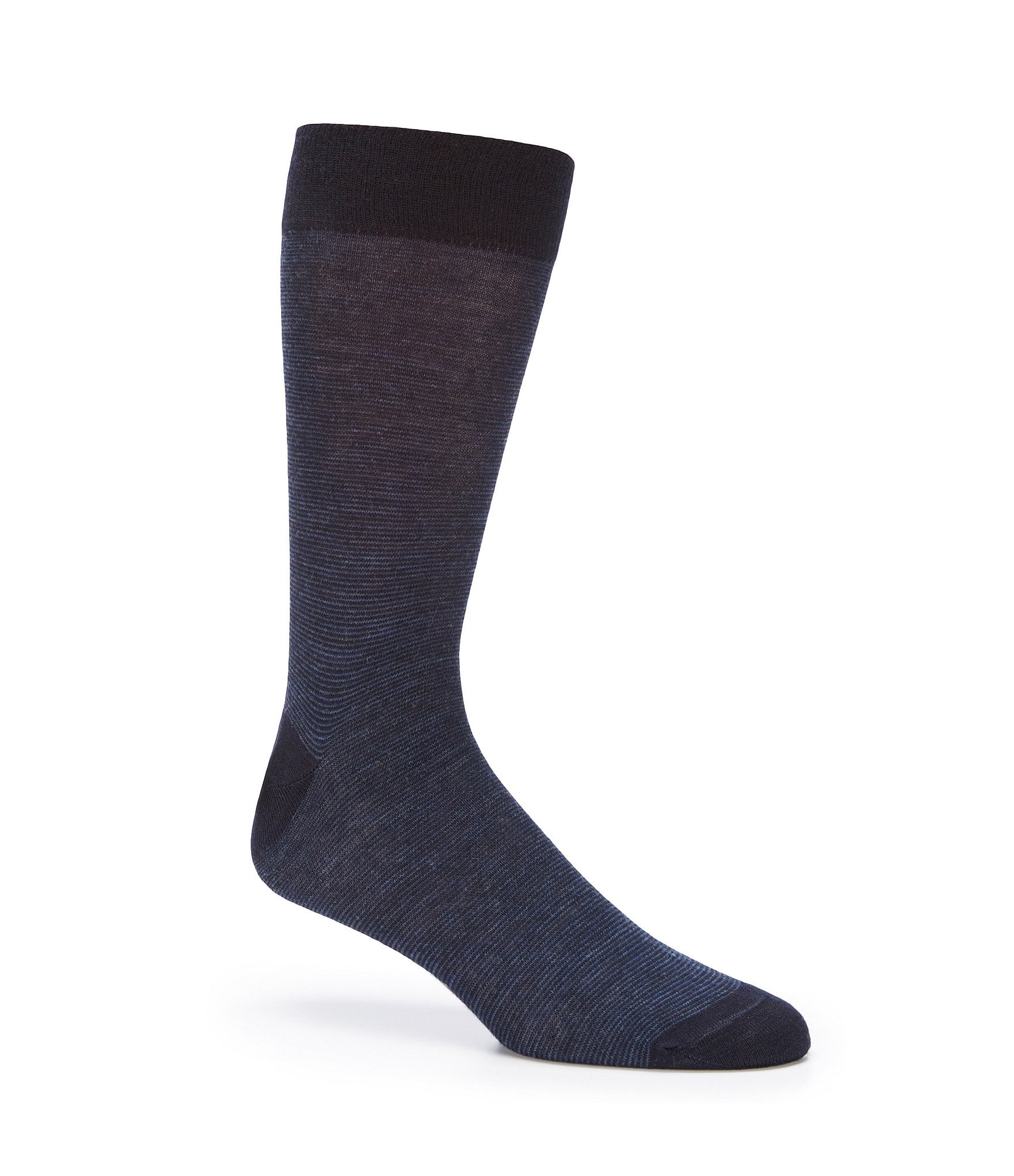 Cremieux Micro Stripe Crew Dress Socks