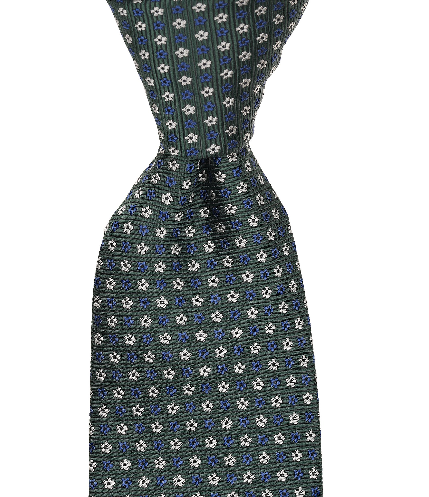 Cremieux Mini Floral Traditional Silk Tie