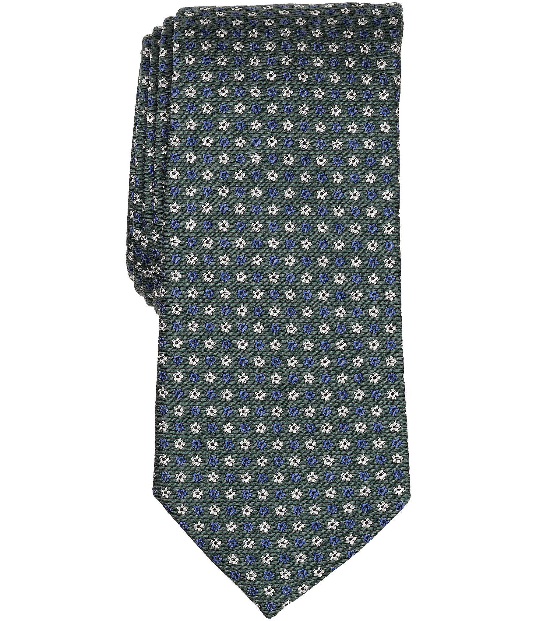 Cremieux Mini Floral Traditional Silk Tie