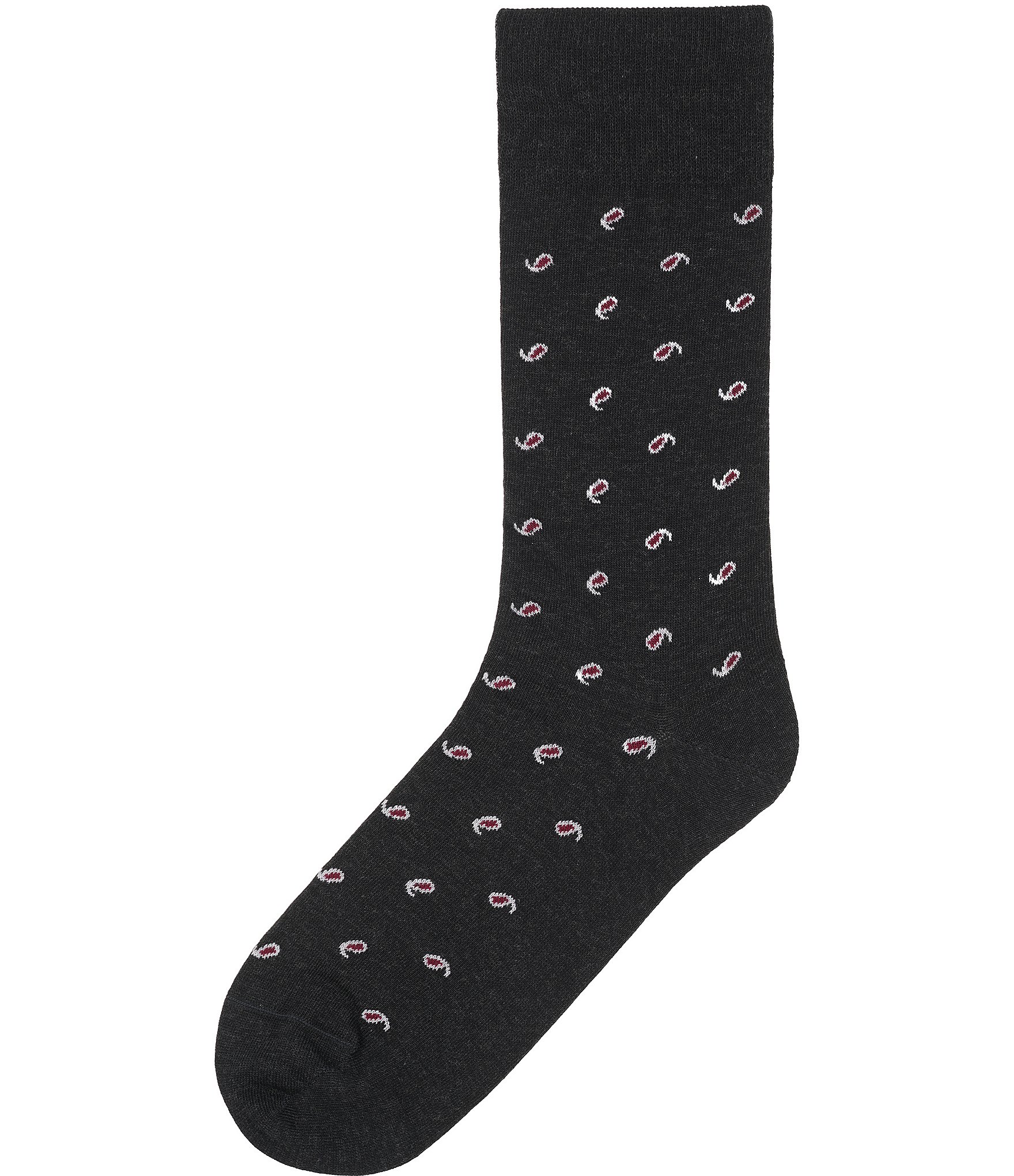 Cremieux Mini Paisley Crew Socks