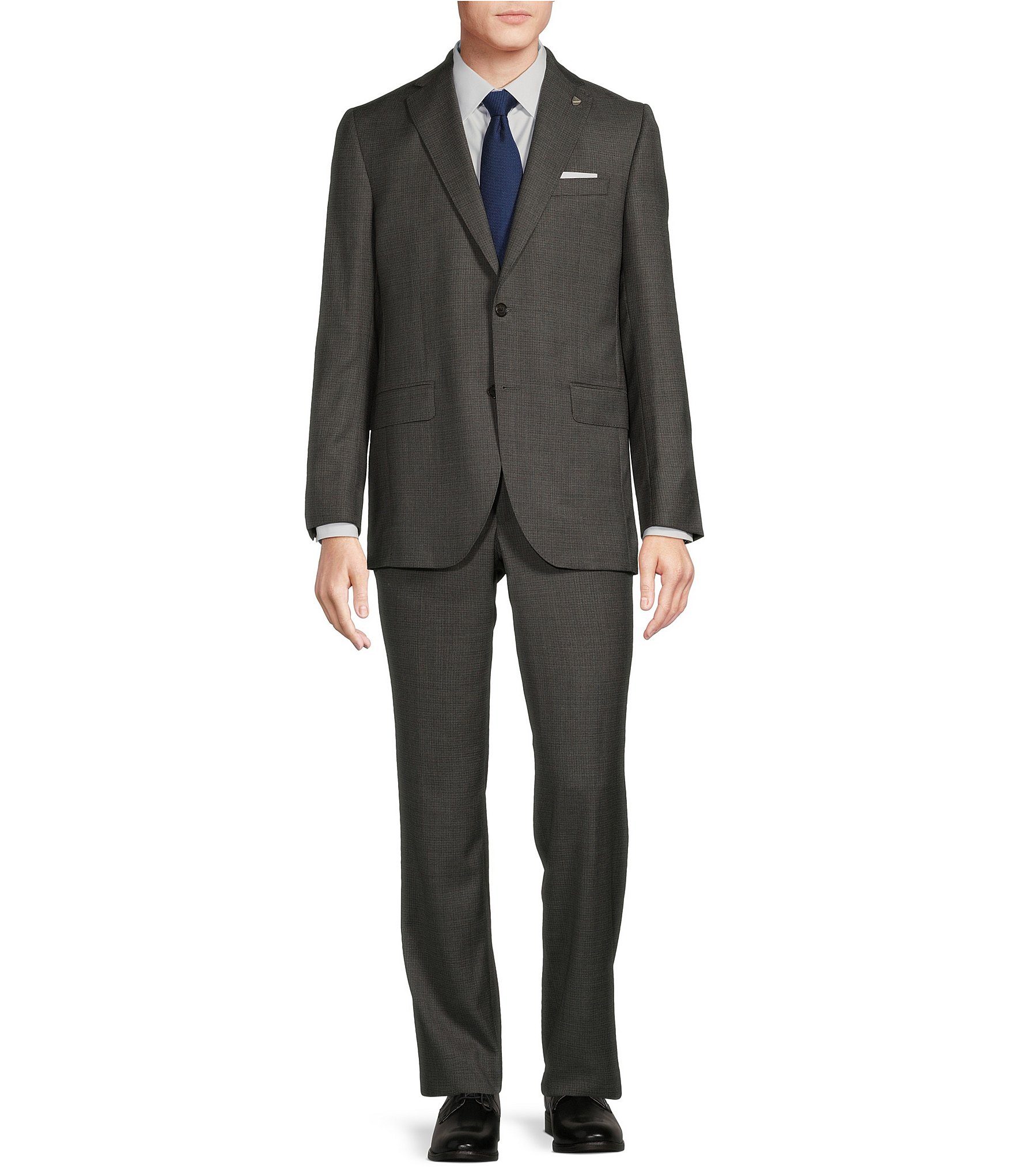 Cremieux Modern Fit Flat Front Fancy 2-Piece Suit | Dillard's