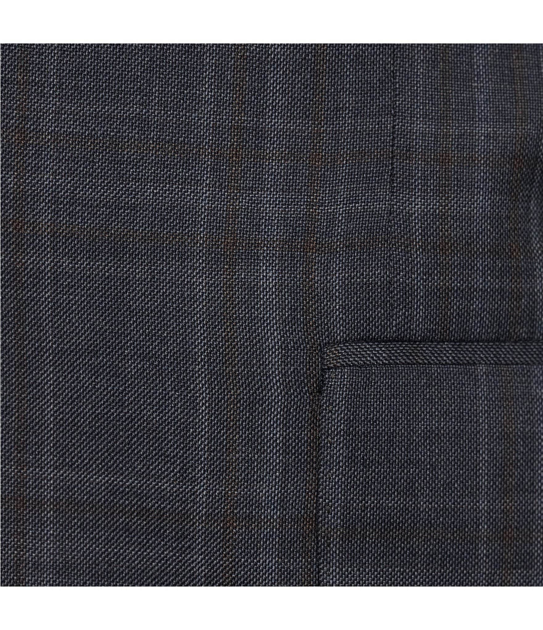 Cremieux Modern Fit Flat Front Tonal Plaid 2-Piece Suit