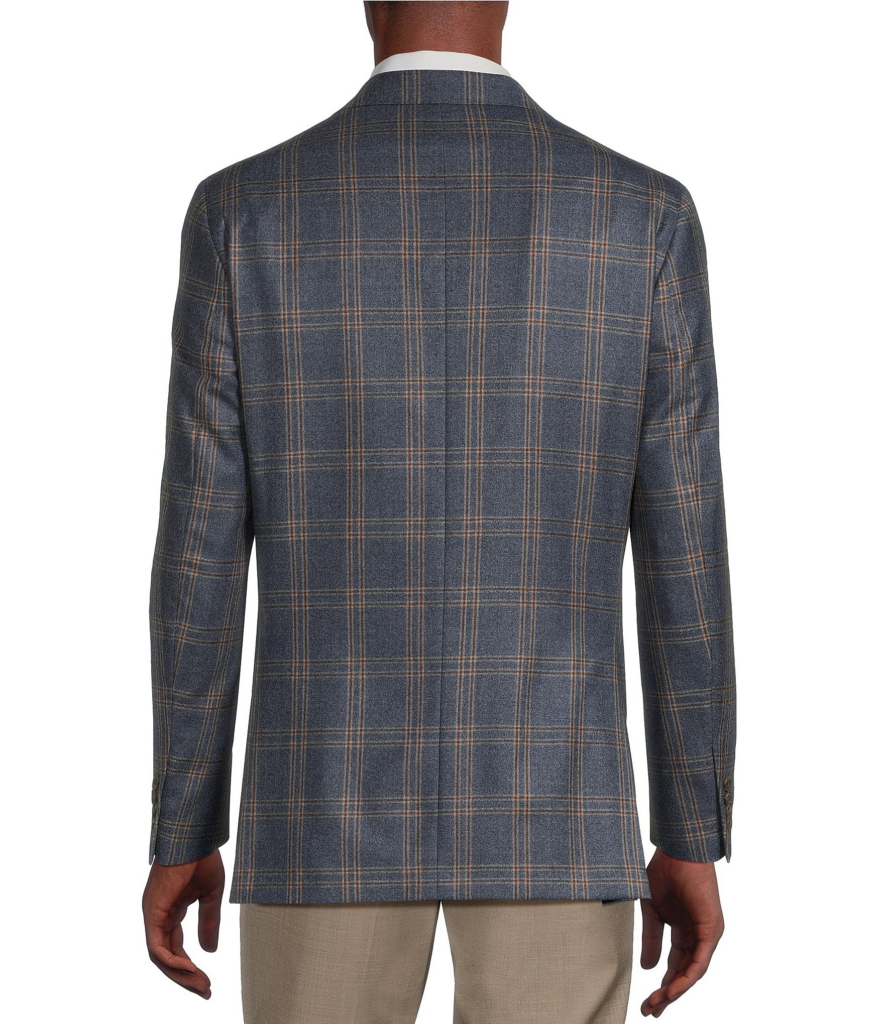 Cremieux Modern Fit Wide Plaid Sport Coat