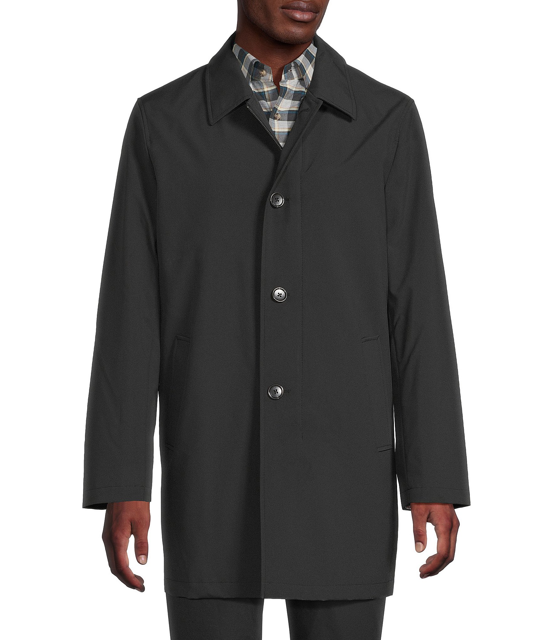 Cremieux Modern Solid Raincoat