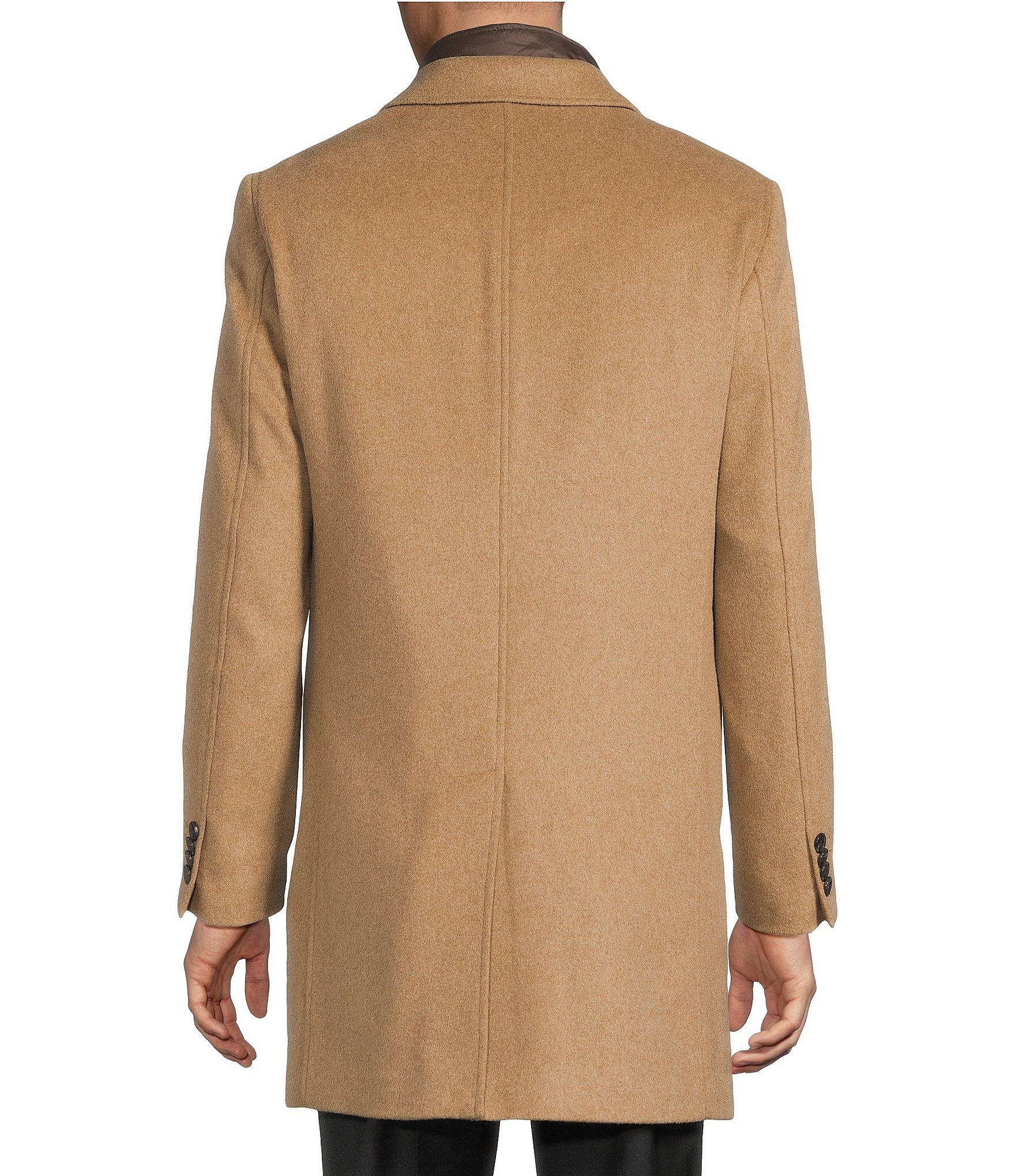 Cremieux Modern Solid Topcoat